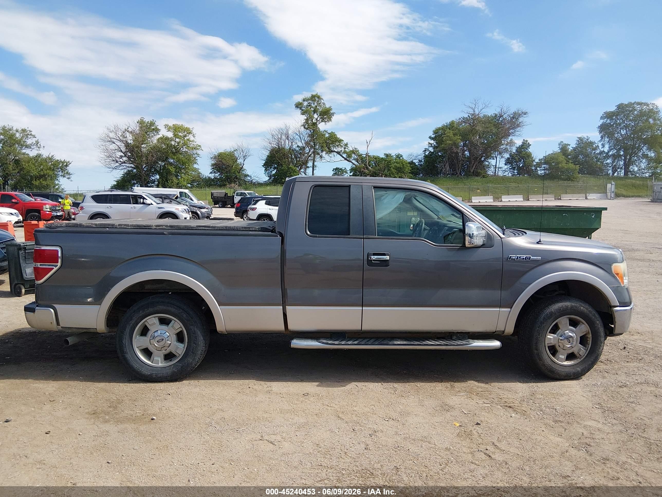 2010 Ford F-150 Stx/xl/xlt Gray vin: 1FTEX1E82AKA66836