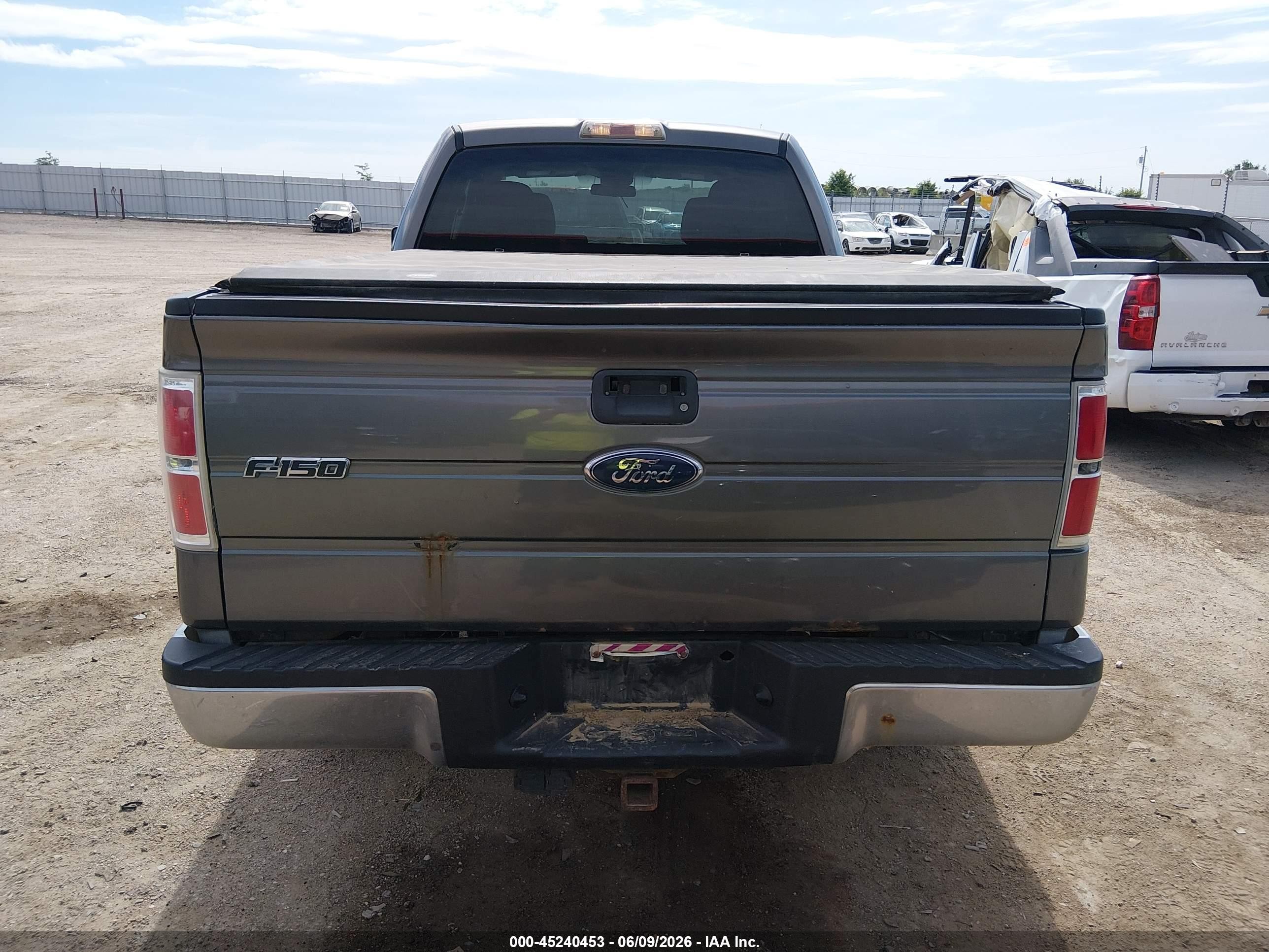 2010 Ford F-150 Stx/xl/xlt Gray vin: 1FTEX1E82AKA66836