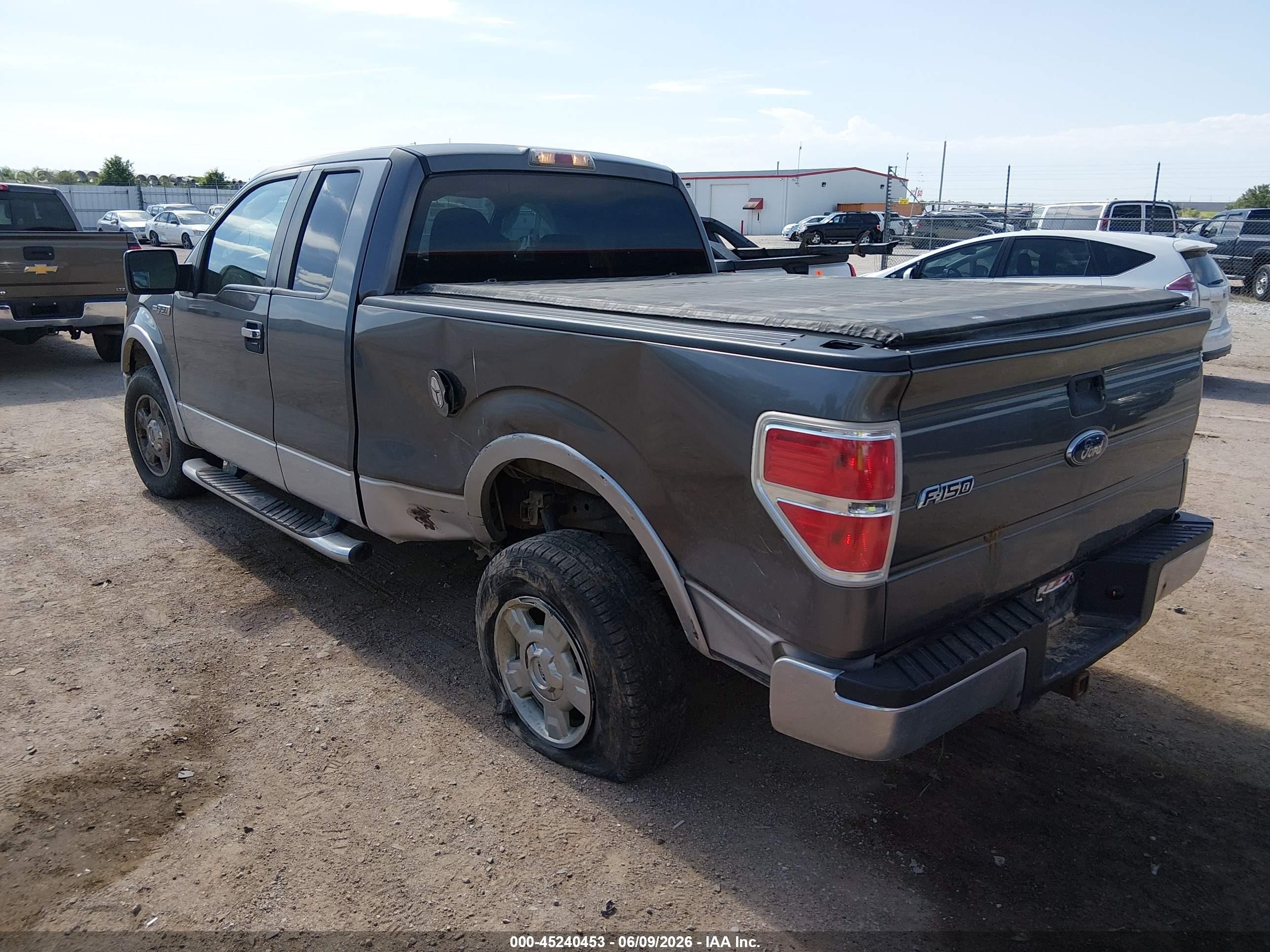 2010 Ford F-150 Stx/xl/xlt Gray vin: 1FTEX1E82AKA66836