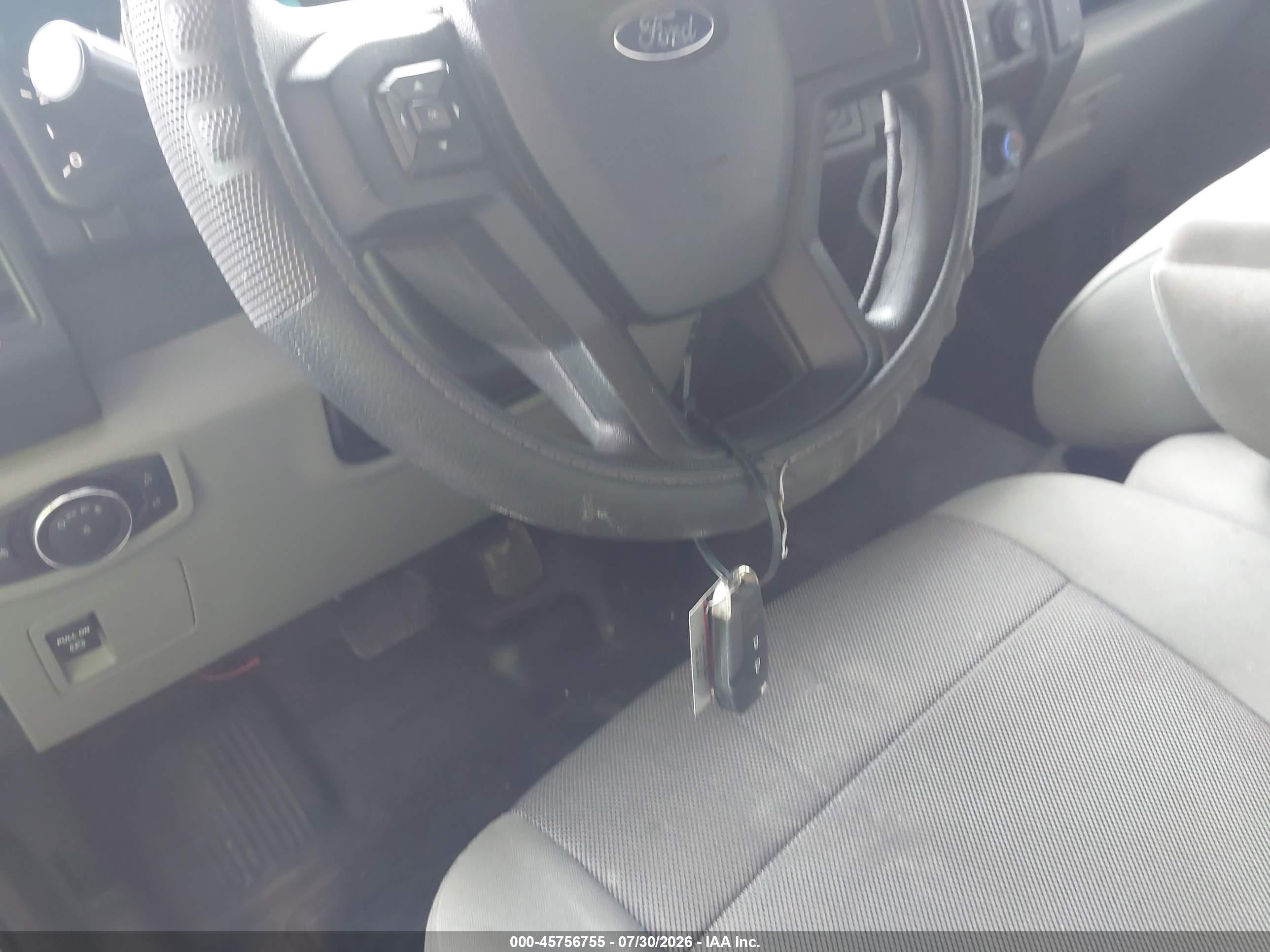 2015 Ford F-150 Xl White vin: 1FTEX1E82FFB71120