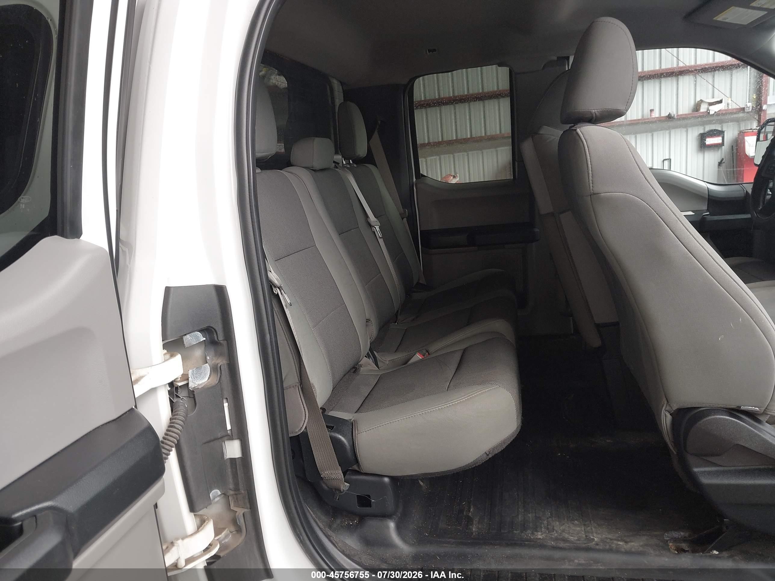 2015 Ford F-150 Xl White vin: 1FTEX1E82FFB71120