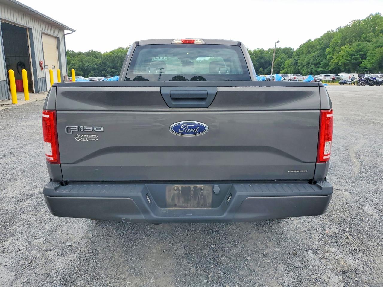 2015 Ford F150 Super Cab Gray vin: 1FTEX1E82FKE95739