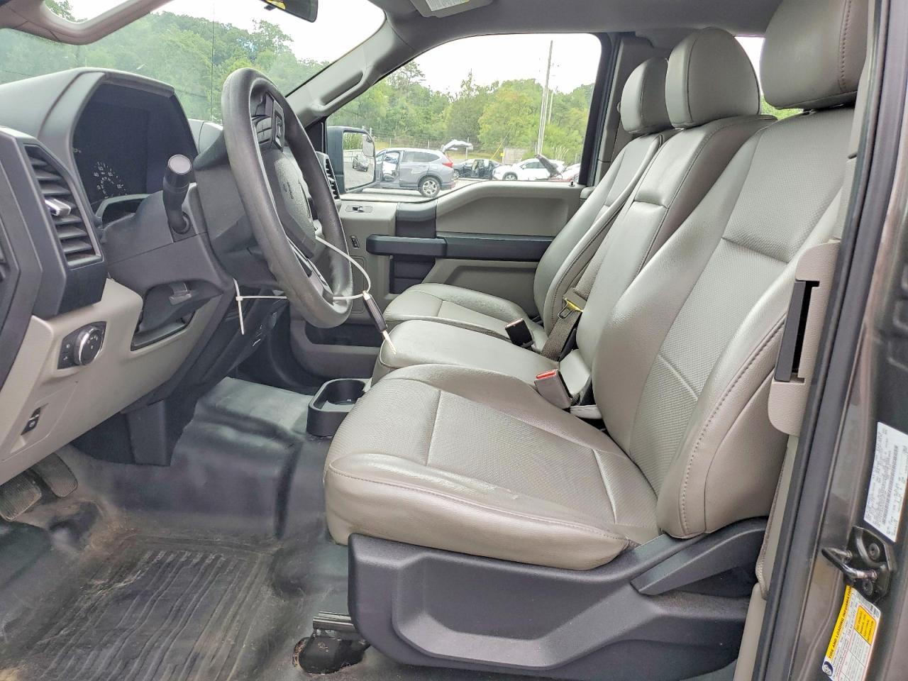 2015 Ford F150 Super Cab Gray vin: 1FTEX1E82FKE95739