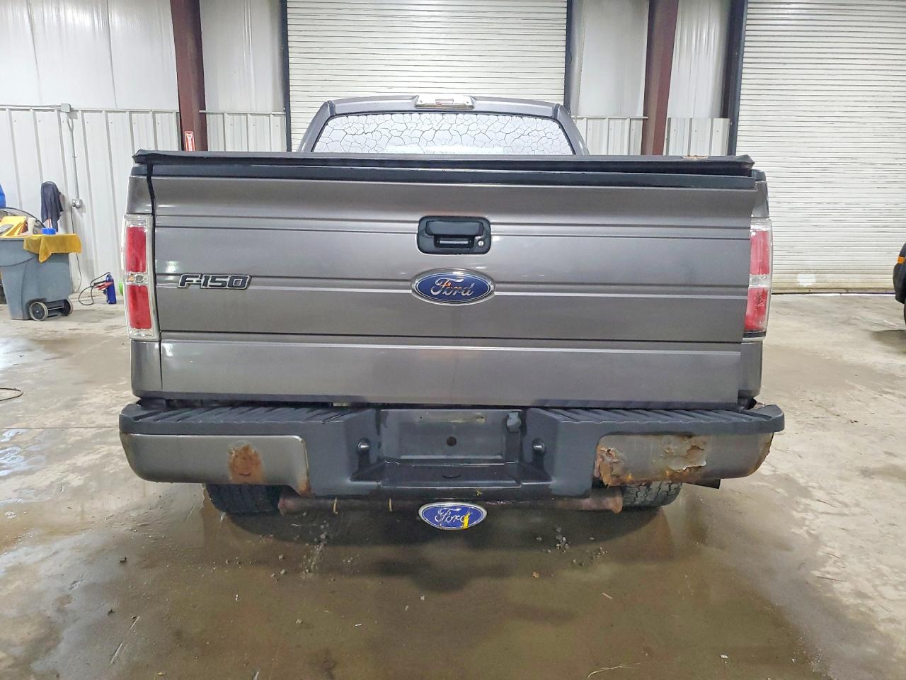 2010 Ford F150 Super Cab Gray vin: 1FTEX1E83AFA75666