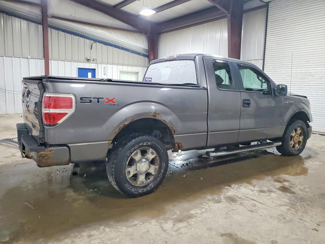 2010 Ford F150 Super Cab Gray vin: 1FTEX1E83AFA75666