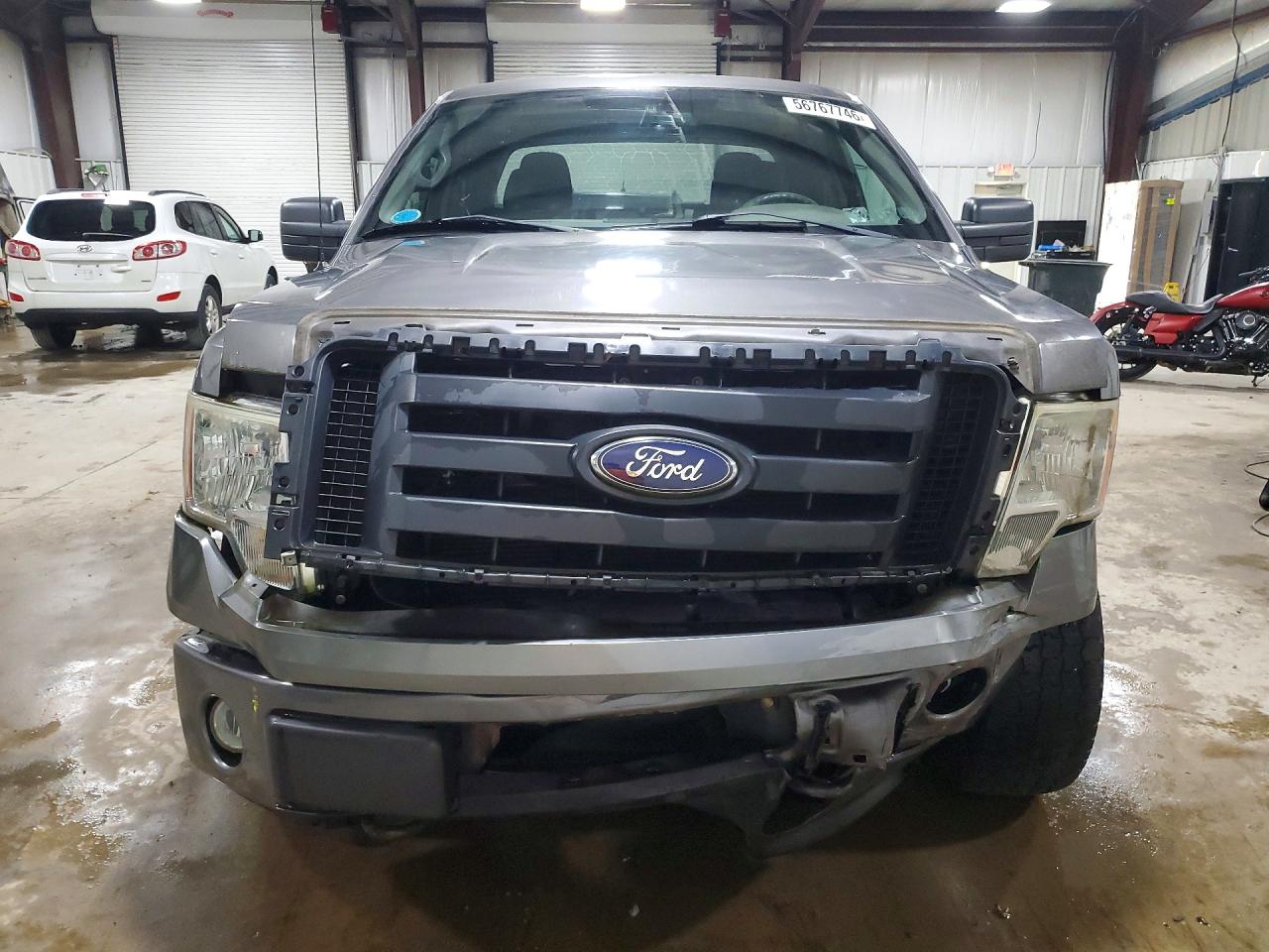 2010 Ford F150 Super Cab Gray vin: 1FTEX1E83AFA75666