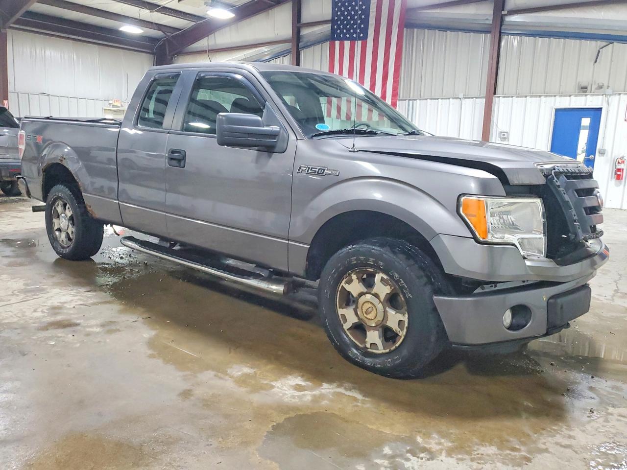 2010 Ford F150 Super Cab Gray vin: 1FTEX1E83AFA75666