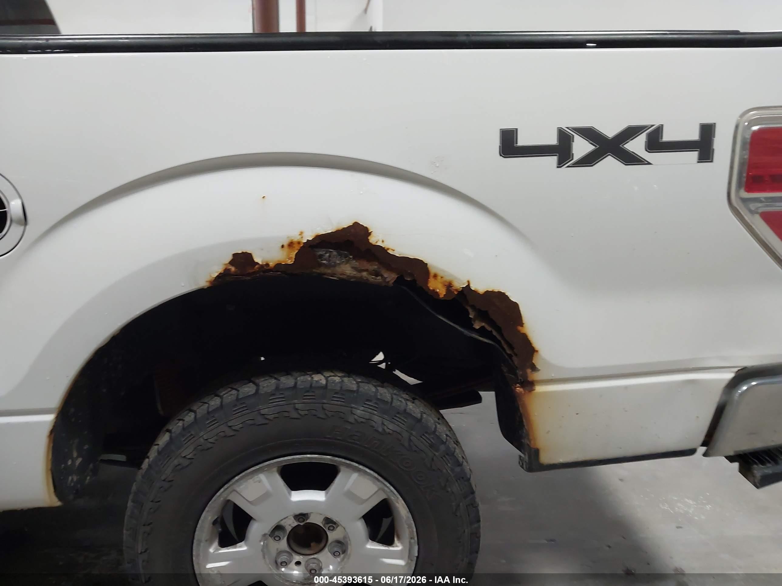 2010 Ford F-150 Stx/xl/xlt White vin: 1FTEX1E83AKE78103