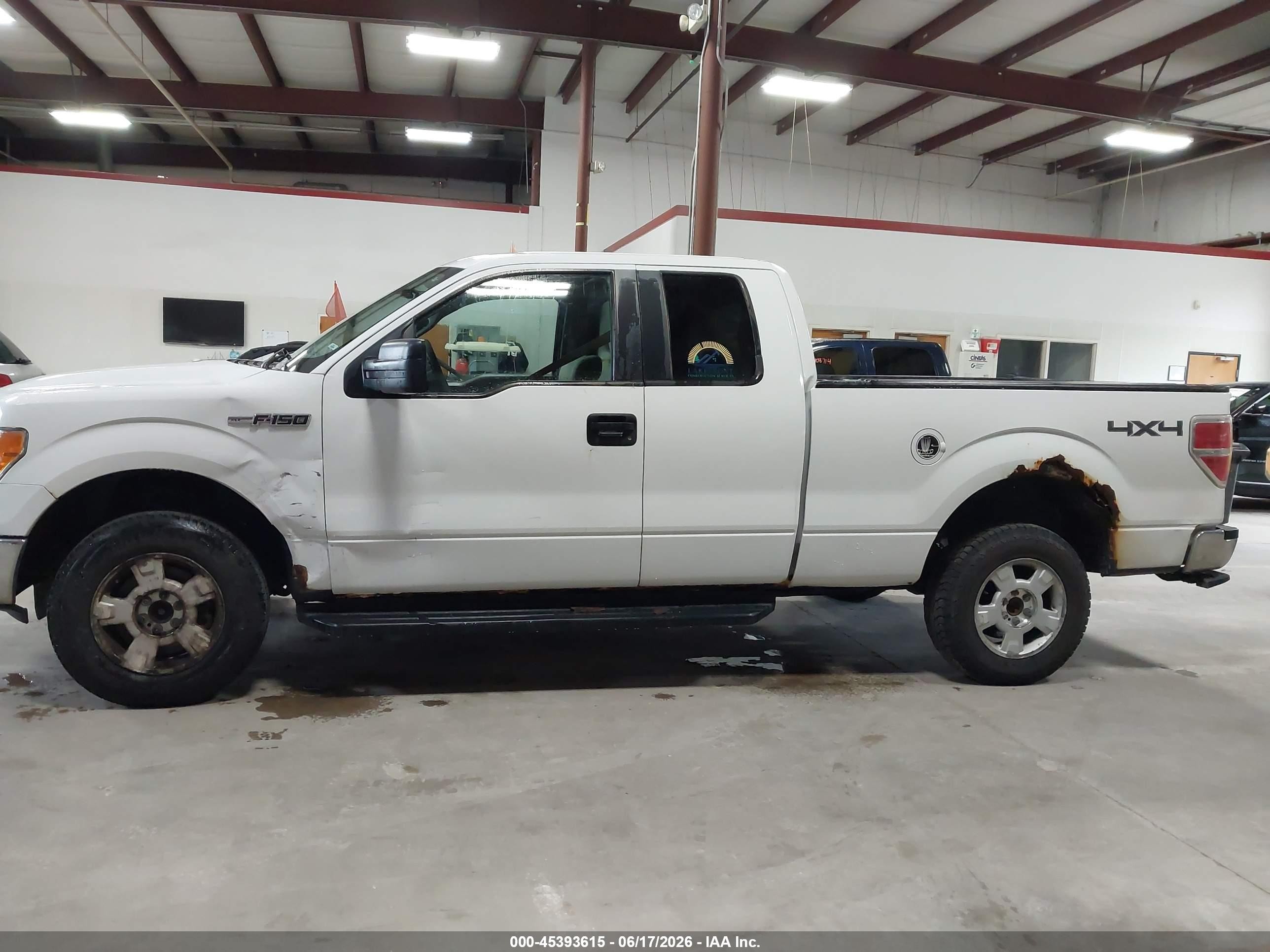 2010 Ford F-150 Stx/xl/xlt White vin: 1FTEX1E83AKE78103