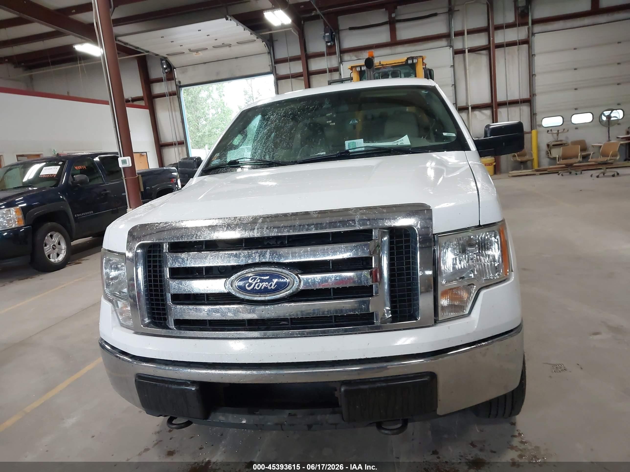2010 Ford F-150 Stx/xl/xlt White vin: 1FTEX1E83AKE78103