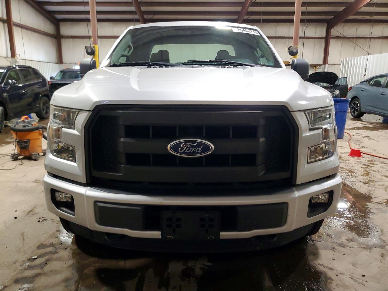 2015 Ford F150 Super Cab Silver vin: 1FTEX1E83FKE26686