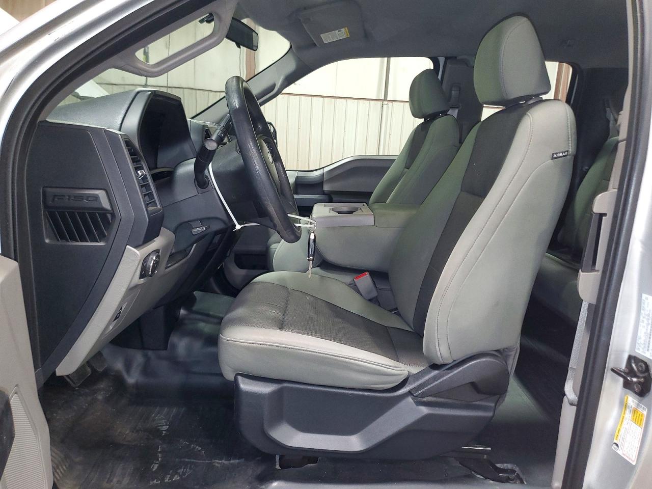 2015 Ford F150 Super Cab Silver vin: 1FTEX1E83FKE26686