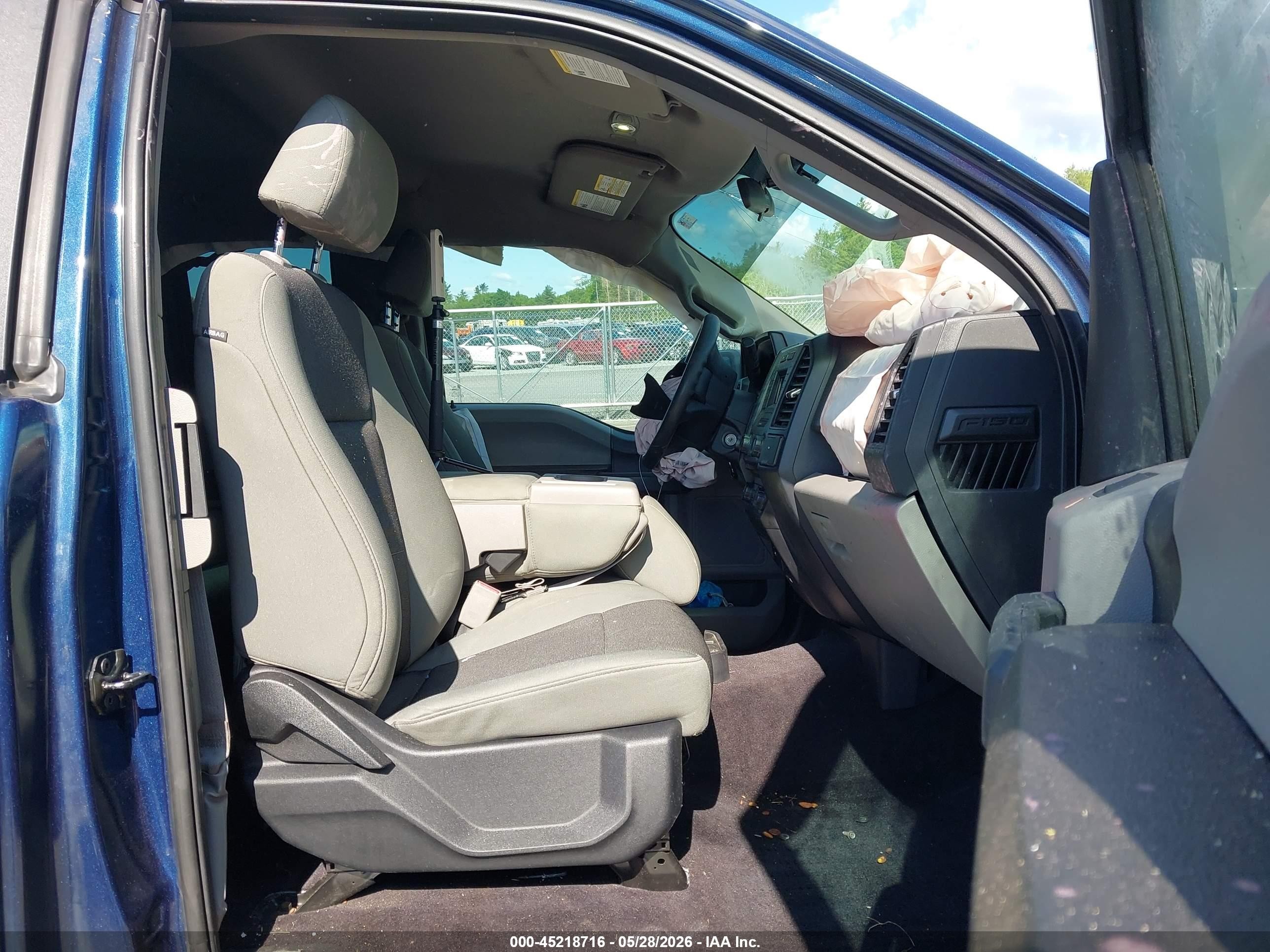 2015 Ford F-150 Xl Blue vin: 1FTEX1E83FKF19398