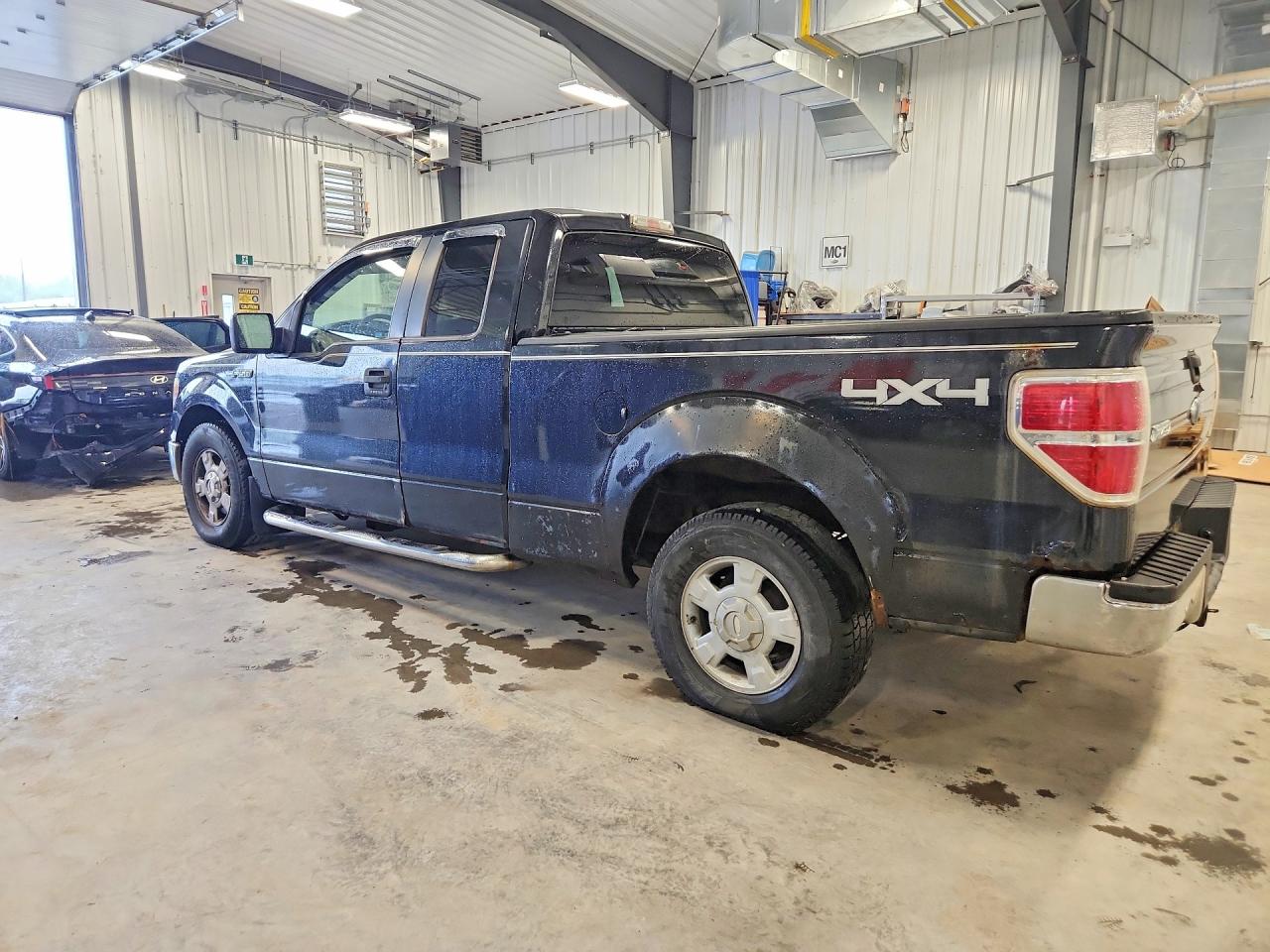 2010 Ford F150 Super Cab Black vin: 1FTEX1E84AFB12742