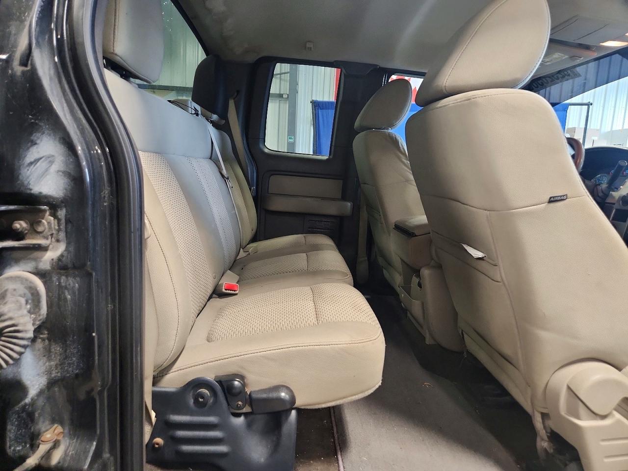 2010 Ford F150 Super Cab Black vin: 1FTEX1E84AFB12742
