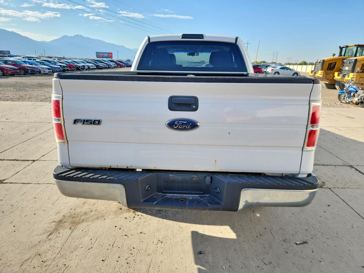 2010 Ford F150 Super Cab White vin: 1FTEX1E84AFC58199