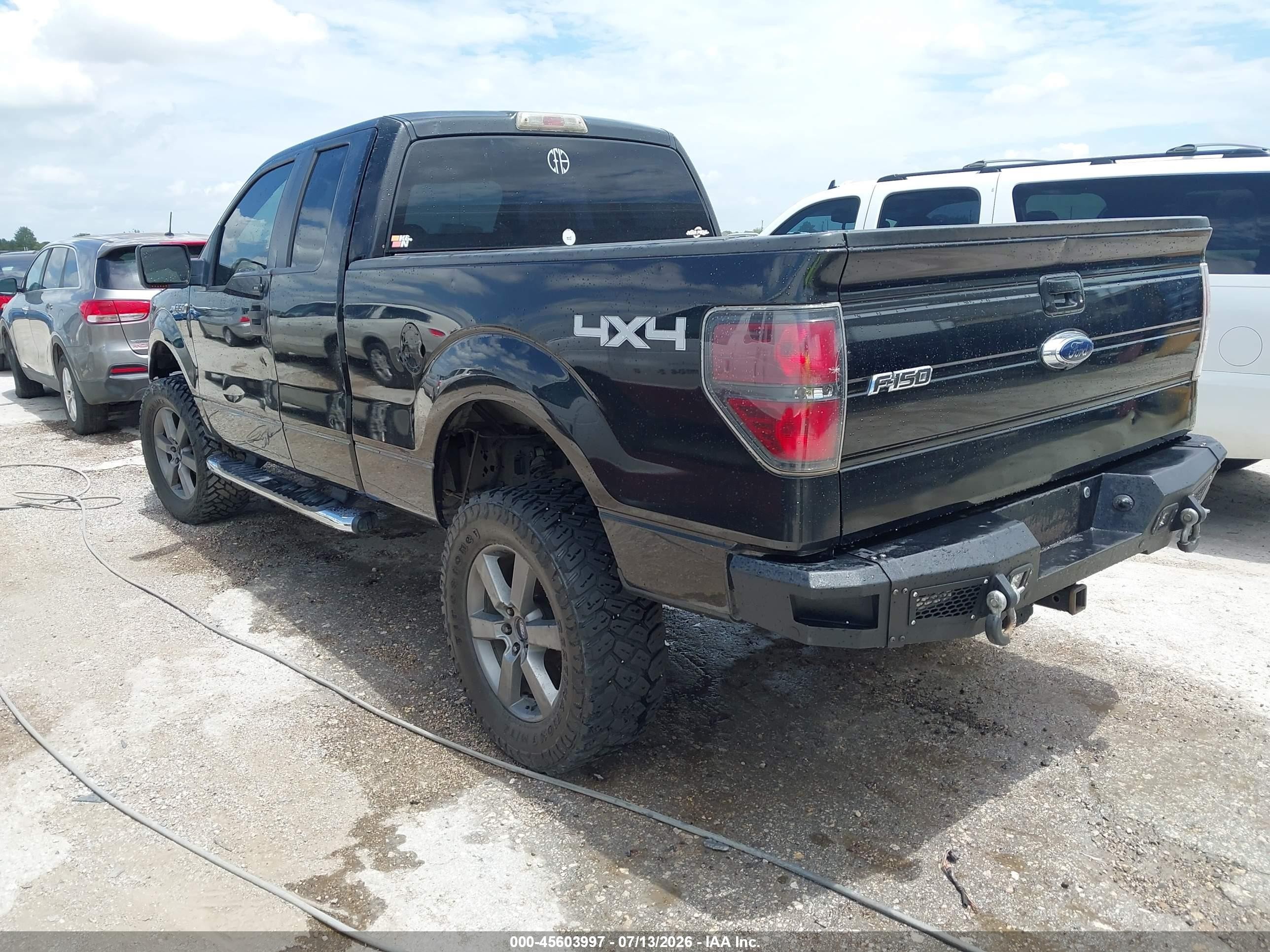 2010 Ford F-150 Stx/xl/xlt Black vin: 1FTEX1E84AKA66868
