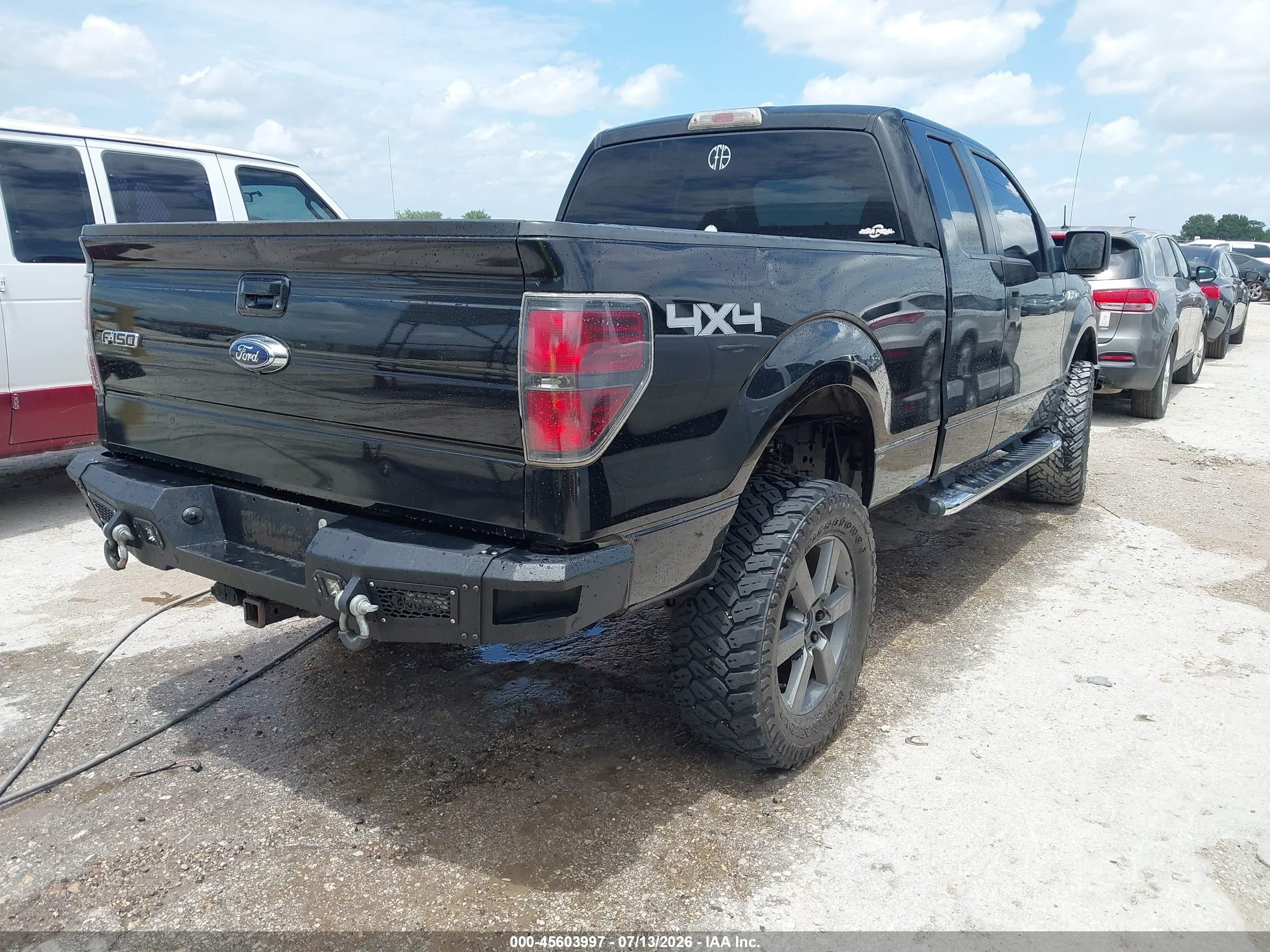 2010 Ford F-150 Stx/xl/xlt Black vin: 1FTEX1E84AKA66868