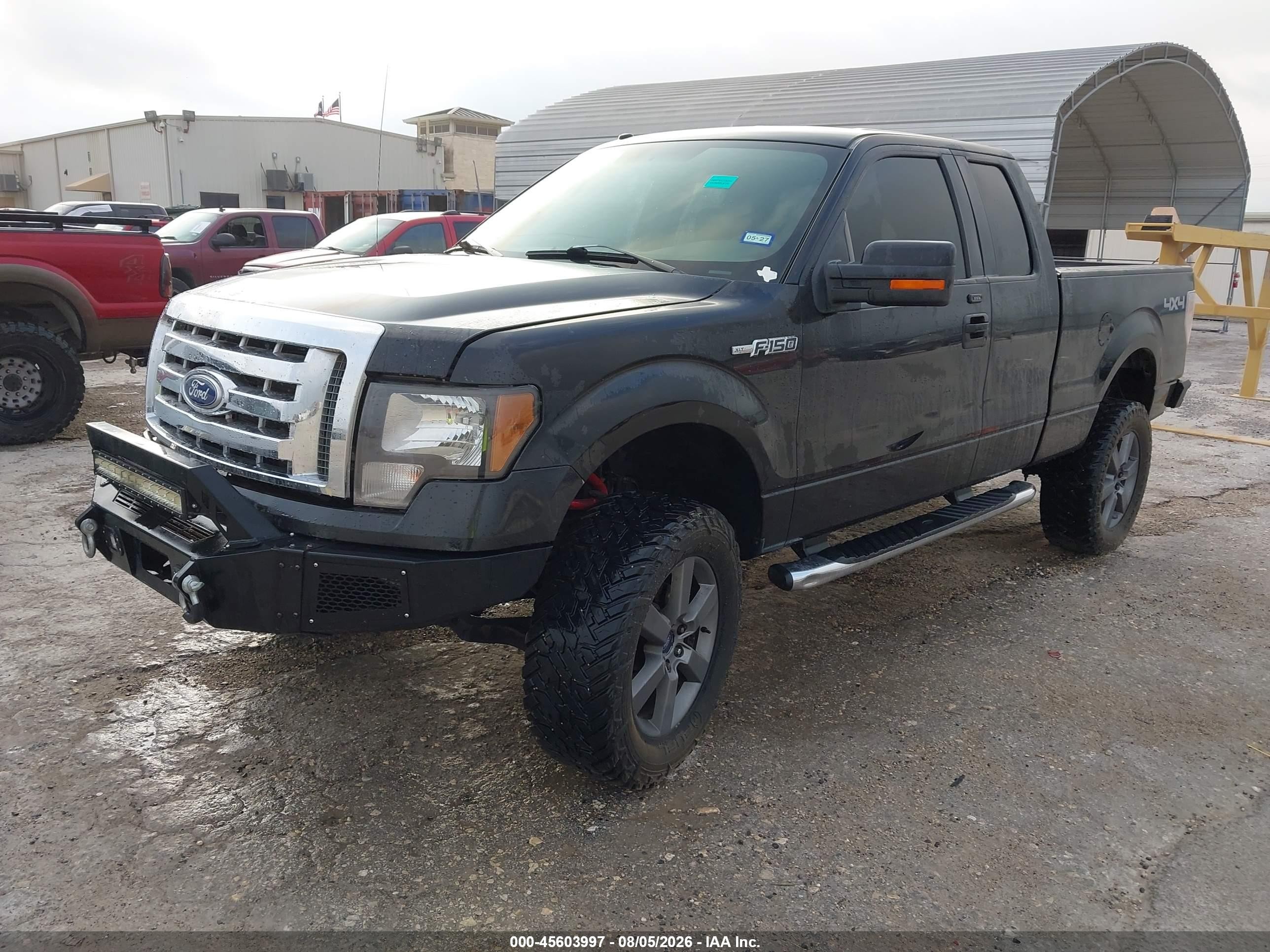 2010 Ford F-150 Stx/xl/xlt Black vin: 1FTEX1E84AKA66868