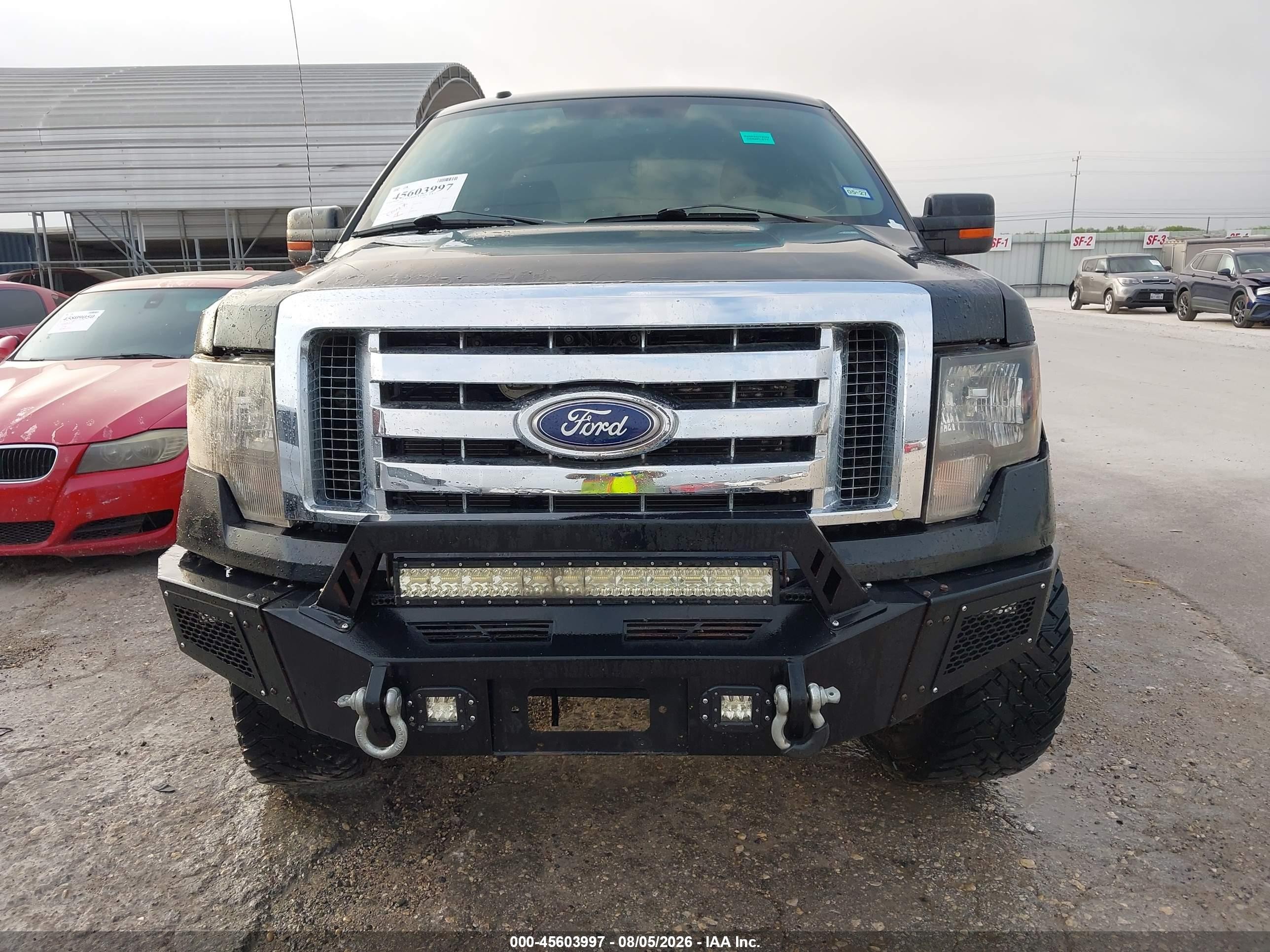 2010 Ford F-150 Stx/xl/xlt Black vin: 1FTEX1E84AKA66868