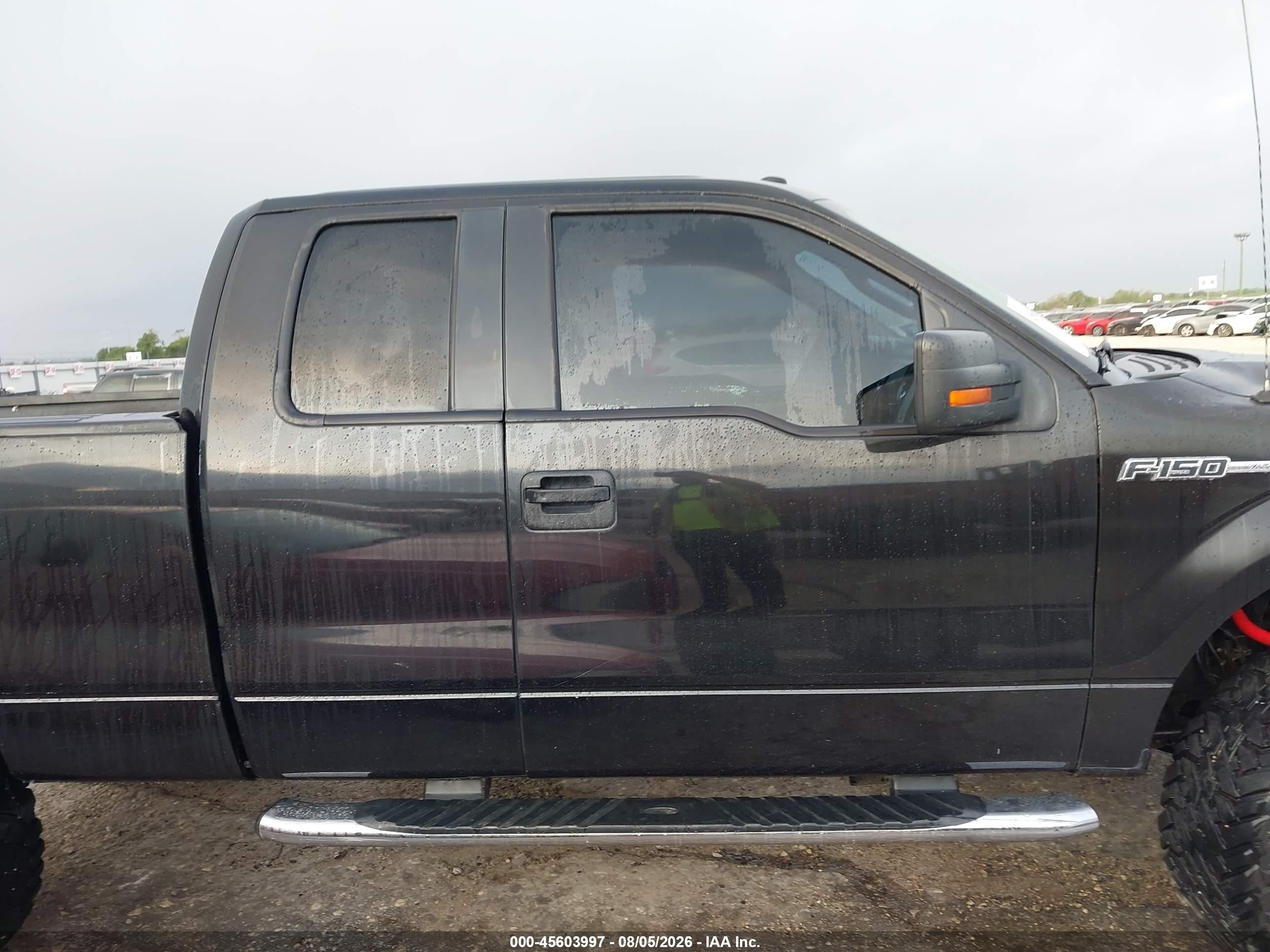 2010 Ford F-150 Stx/xl/xlt Black vin: 1FTEX1E84AKA66868
