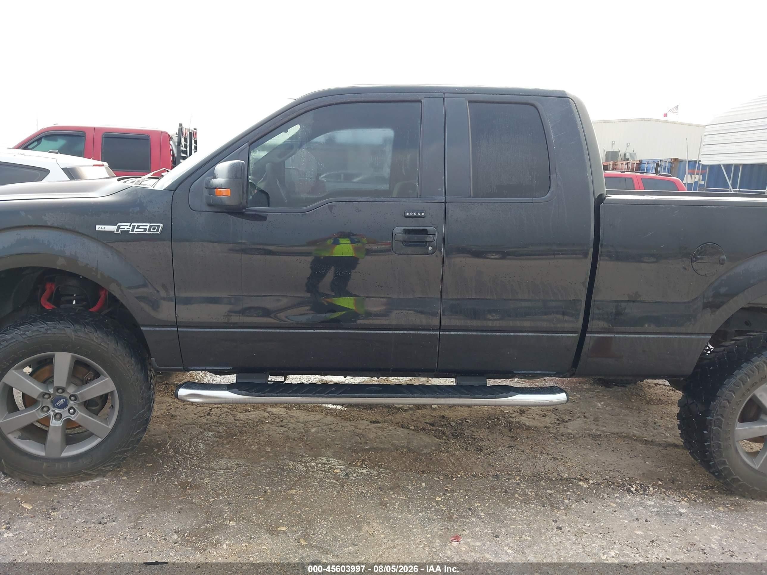 2010 Ford F-150 Stx/xl/xlt Black vin: 1FTEX1E84AKA66868