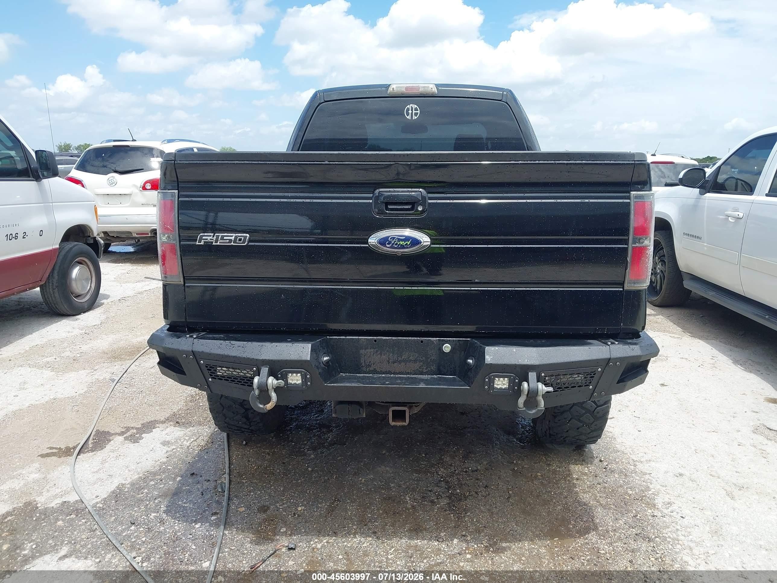2010 Ford F-150 Stx/xl/xlt Black vin: 1FTEX1E84AKA66868
