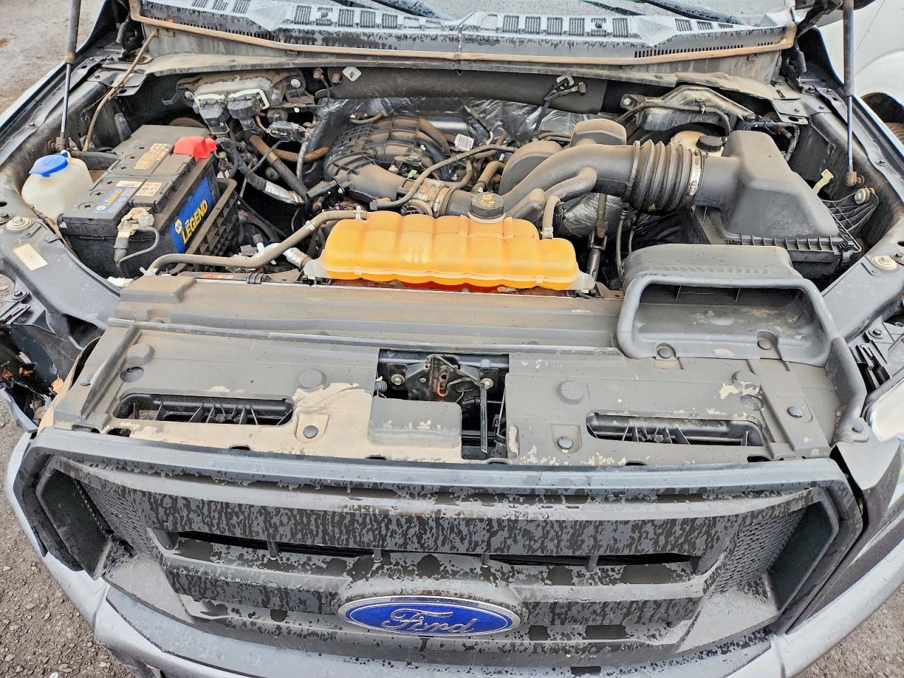 2015 Ford F150 Super Cab Серый vin: 1FTEX1E84FFC56184
