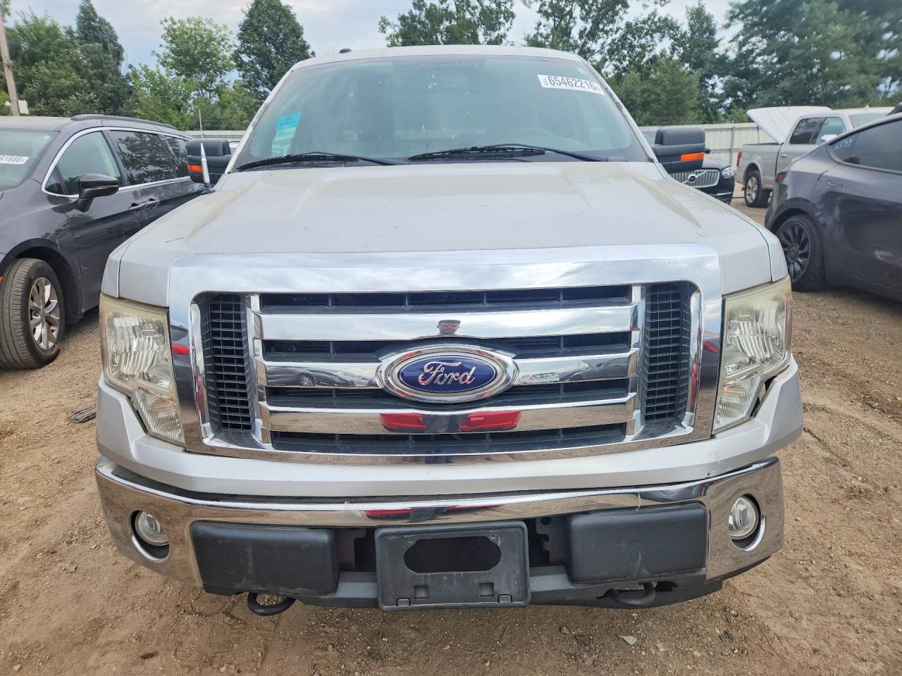 2010 Ford F150 Super Cab Silver vin: 1FTEX1E85AFA48629