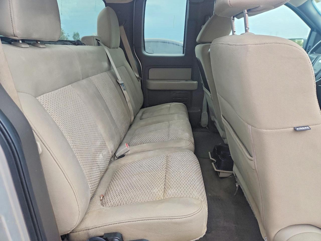 2010 Ford F150 Super Cab Silver vin: 1FTEX1E85AFA48629