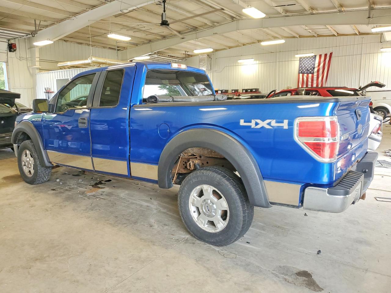 2010 Ford F150 Super Cab Blue vin: 1FTEX1E85AFB65255