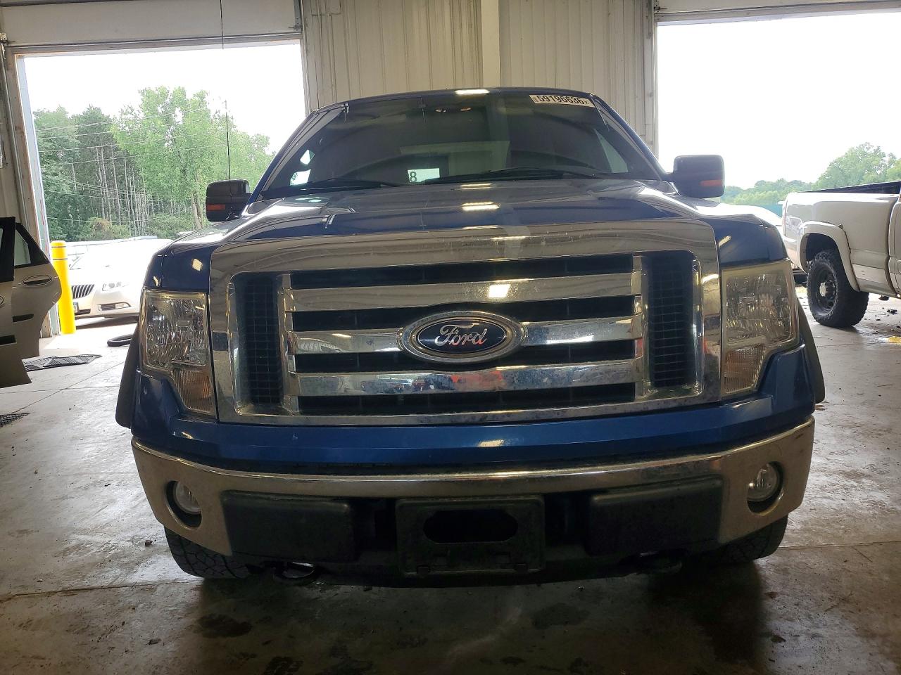 2010 Ford F150 Super Cab Blue vin: 1FTEX1E85AFB65255