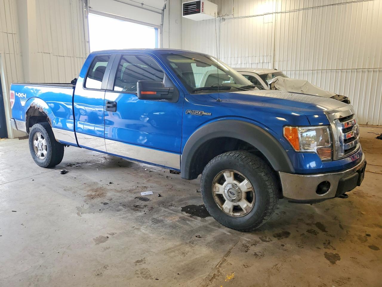 2010 Ford F150 Super Cab Blue vin: 1FTEX1E85AFB65255