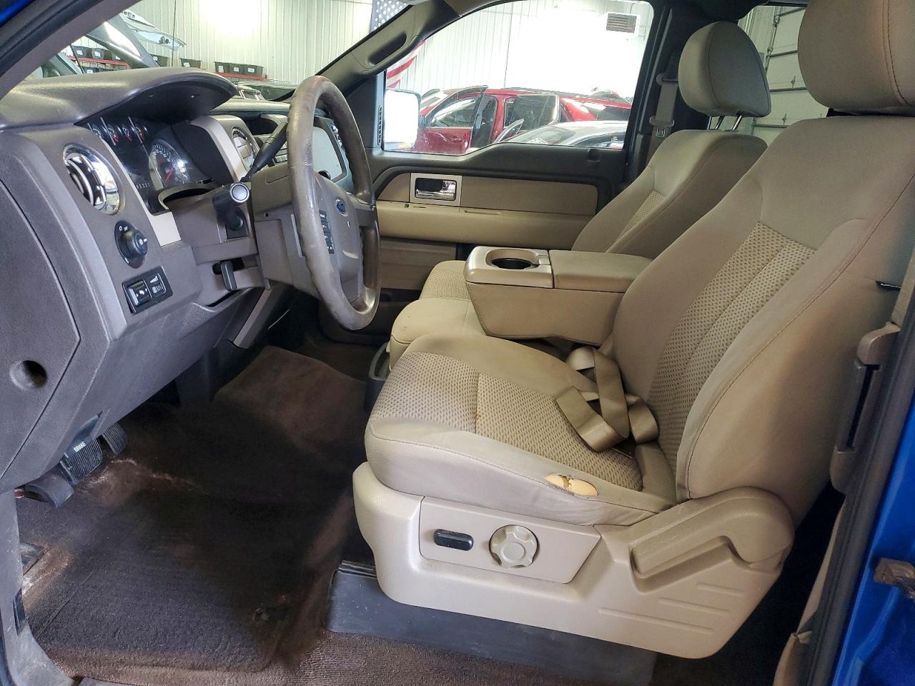 2010 Ford F150 Super Cab Blue vin: 1FTEX1E85AFB65255
