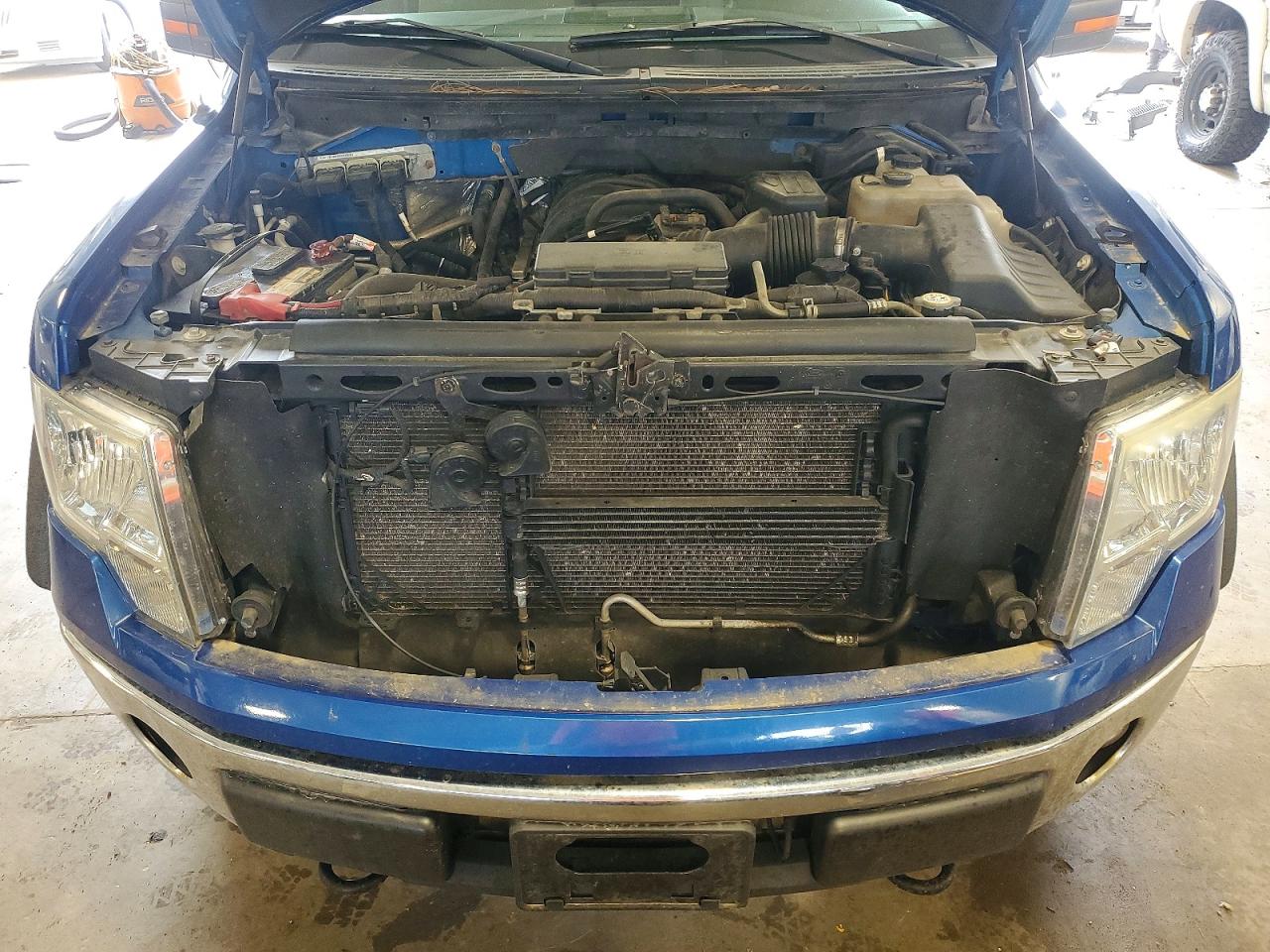 2010 Ford F150 Super Cab Blue vin: 1FTEX1E85AFB65255
