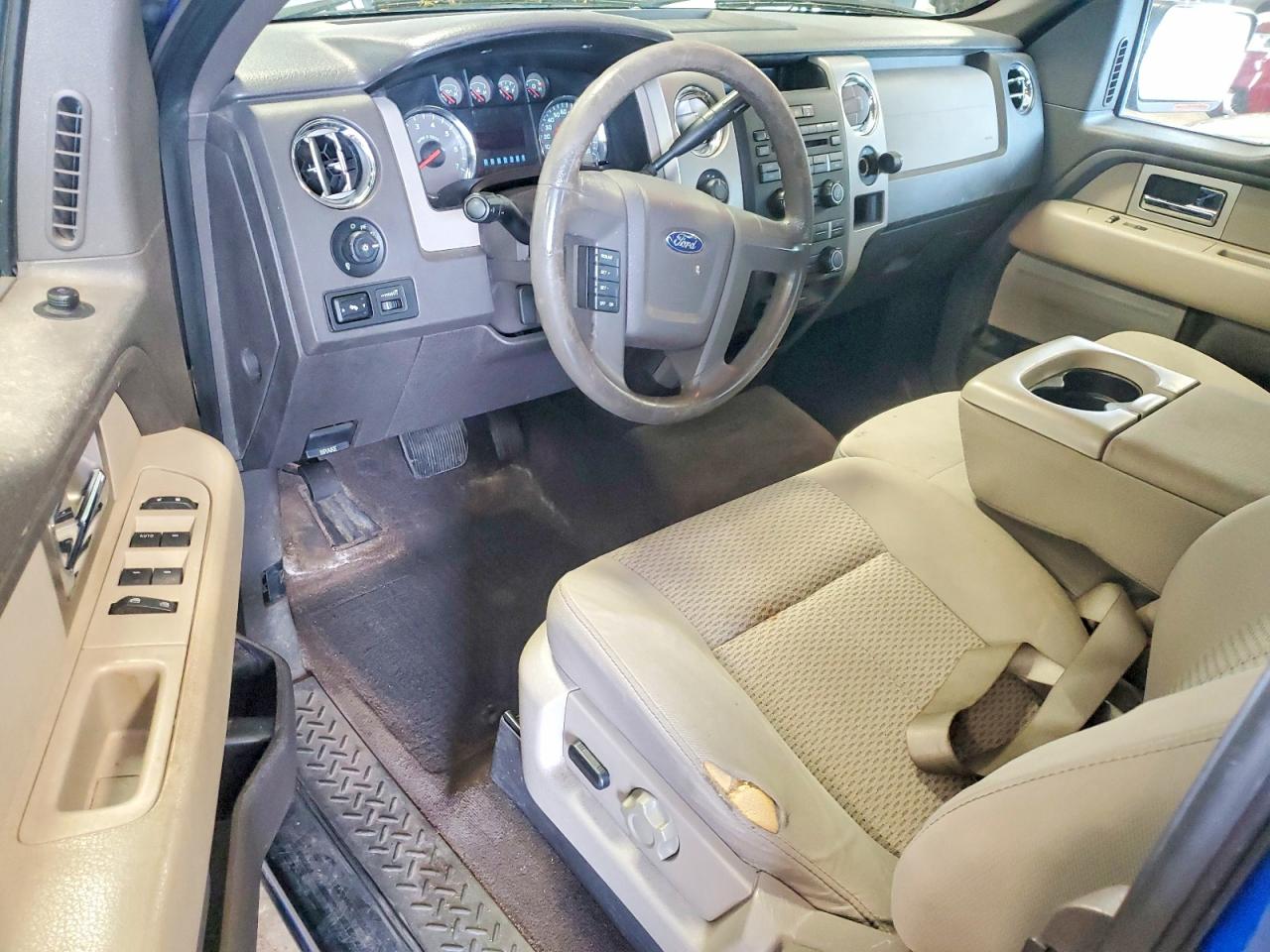 2010 Ford F150 Super Cab Blue vin: 1FTEX1E85AFB65255