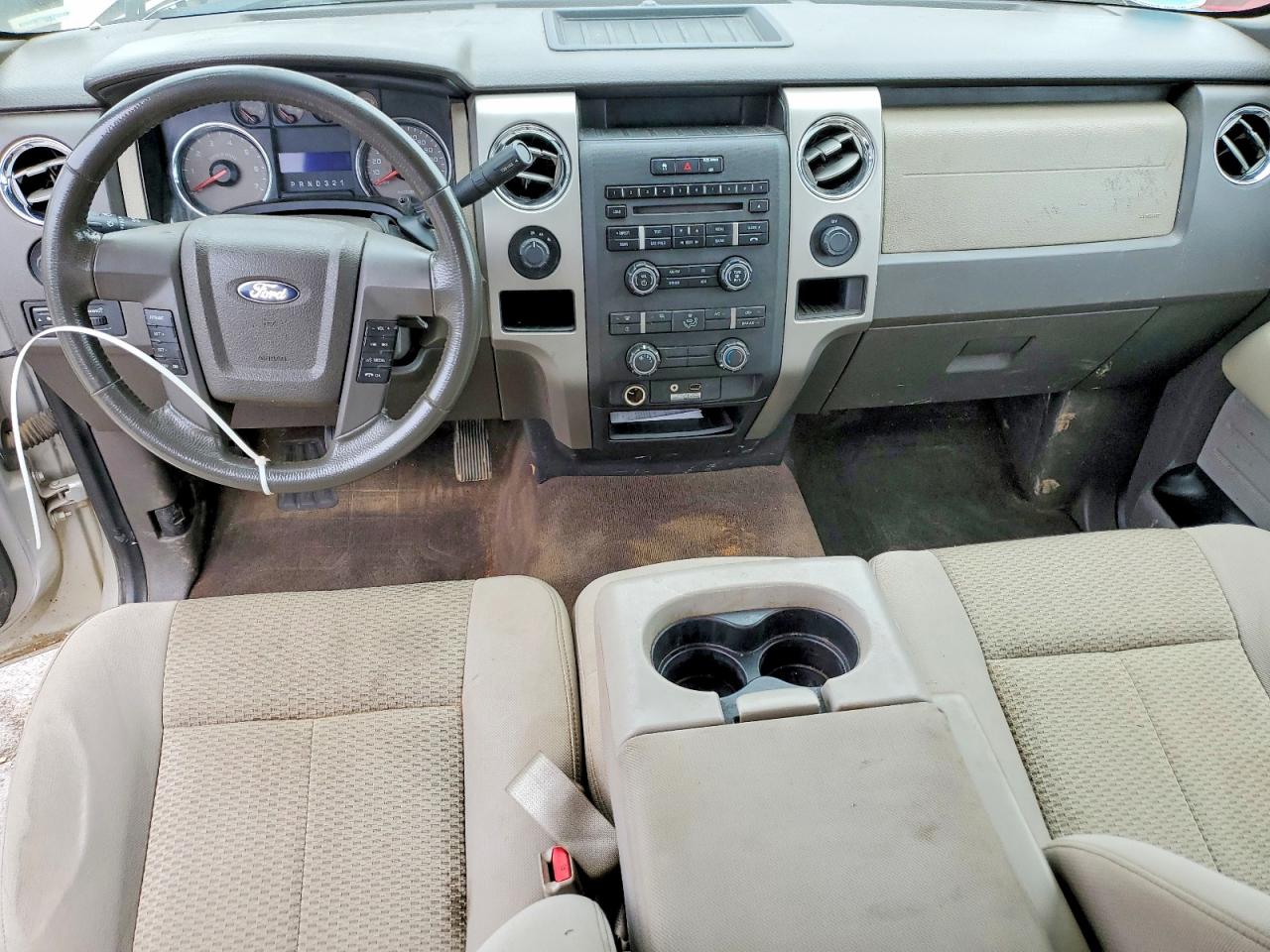 2010 Ford F150 Super Cab Silver vin: 1FTEX1E85AFD24100