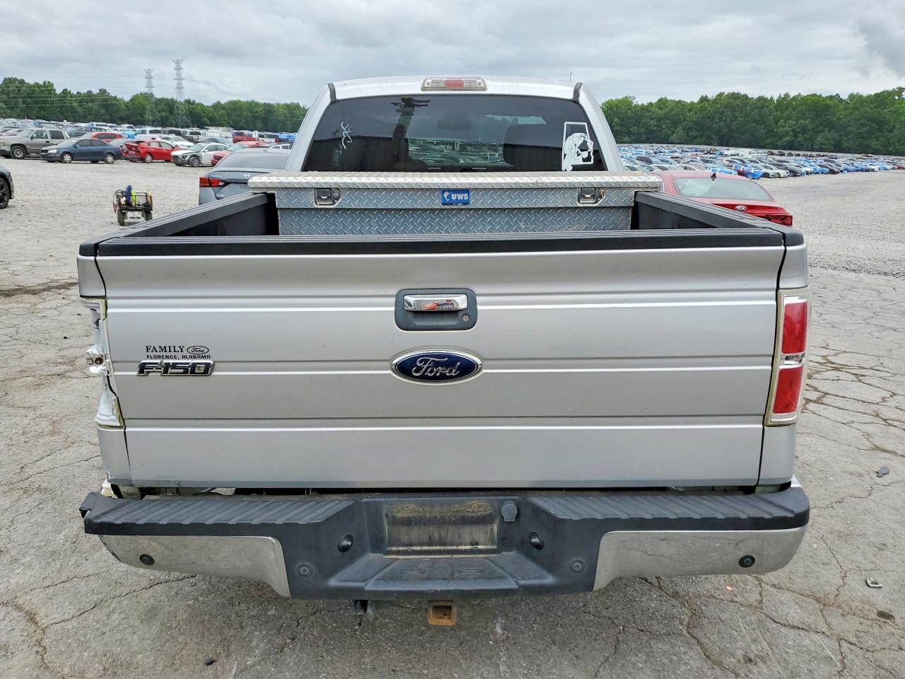 2010 Ford F150 Super Cab Silver vin: 1FTEX1E85AFD24100