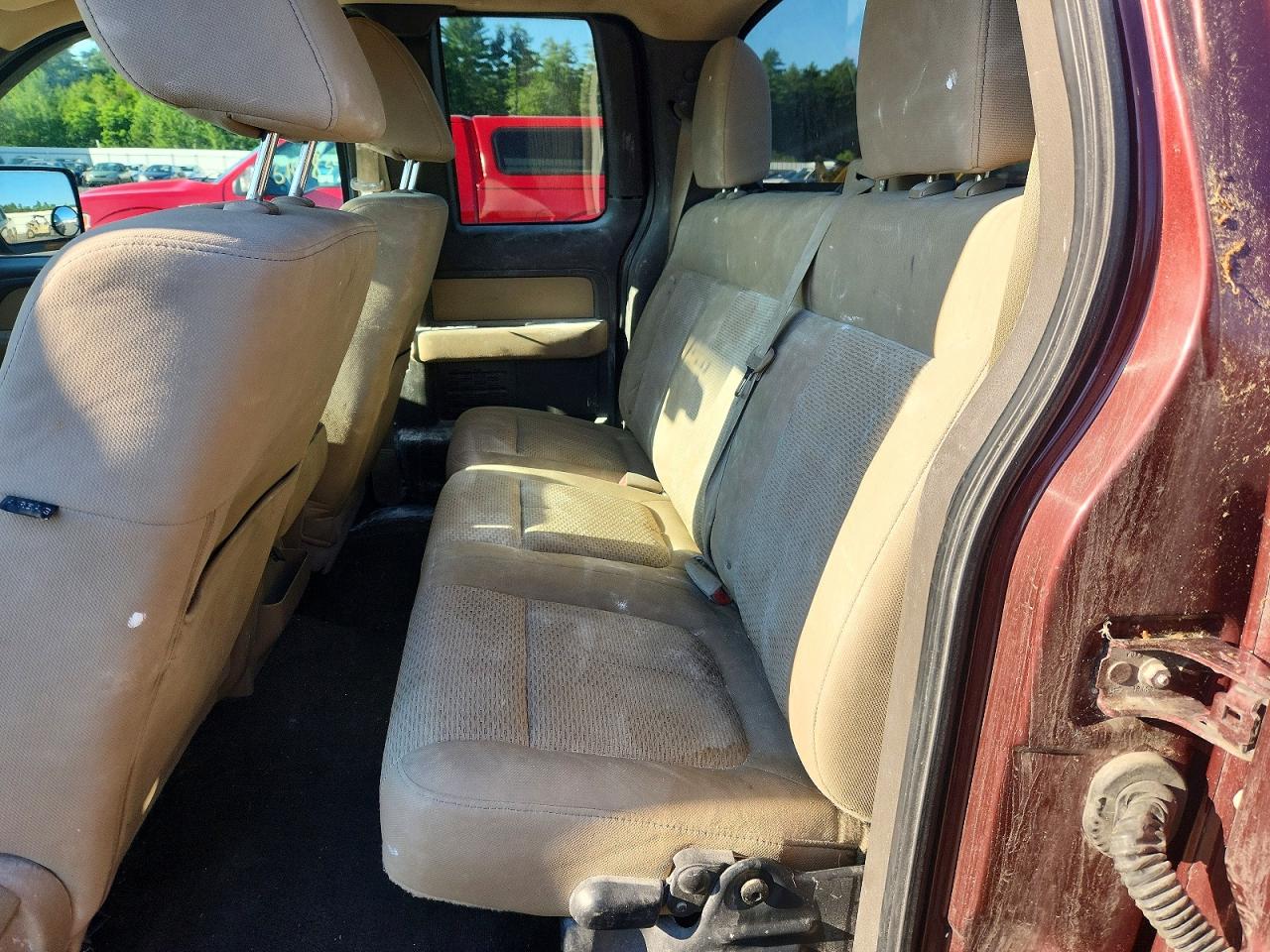 2010 Ford F-150 Maroon vin: 1FTEX1E85AFD37462