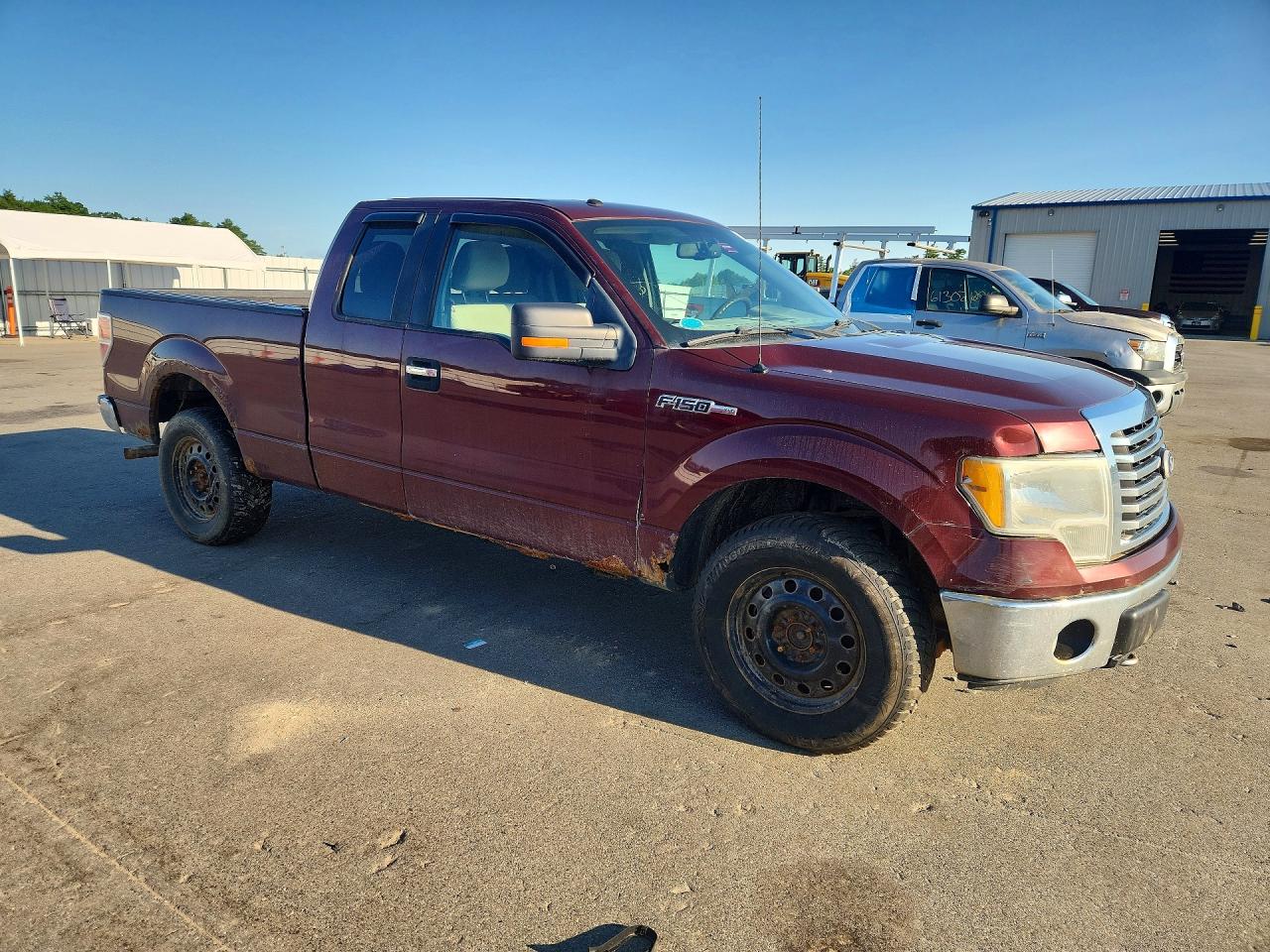 2010 Ford F-150 Maroon vin: 1FTEX1E85AFD37462