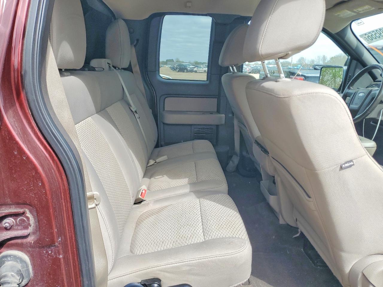 2010 Ford F150 Super Cab Бордовый vin: 1FTEX1E86AFC12065