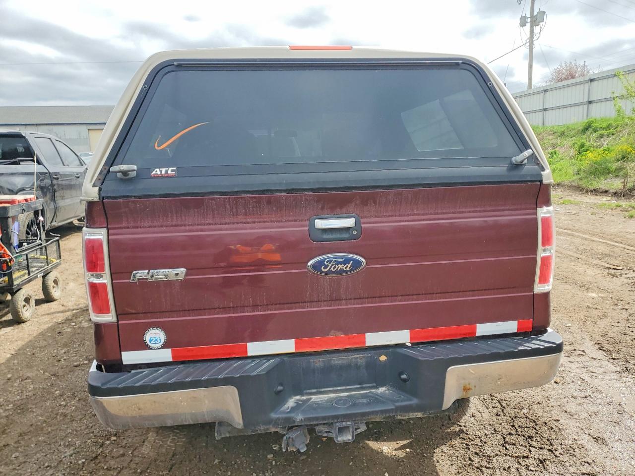 2010 Ford F150 Super Cab Бордовый vin: 1FTEX1E86AFC12065