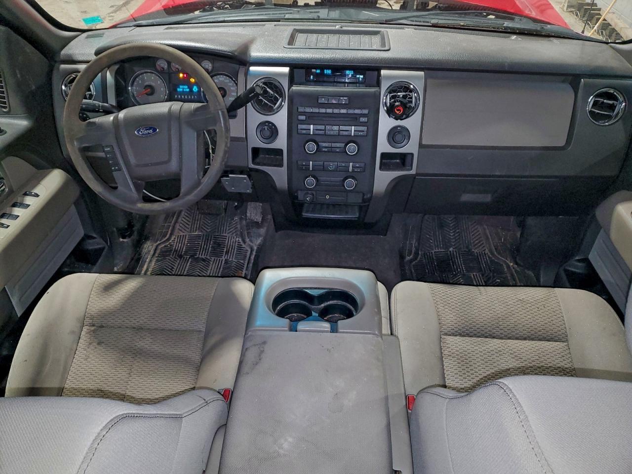 2010 Ford F150 Super Cab Red vin: 1FTEX1E86AFC25754