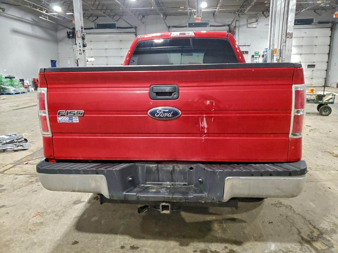 2010 Ford F150 Super Cab Red vin: 1FTEX1E86AFC25754