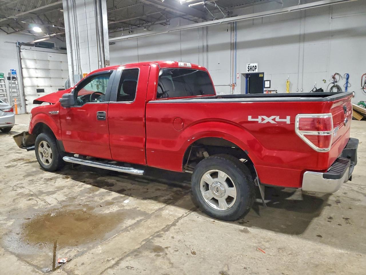 2010 Ford F150 Super Cab Red vin: 1FTEX1E86AFC25754