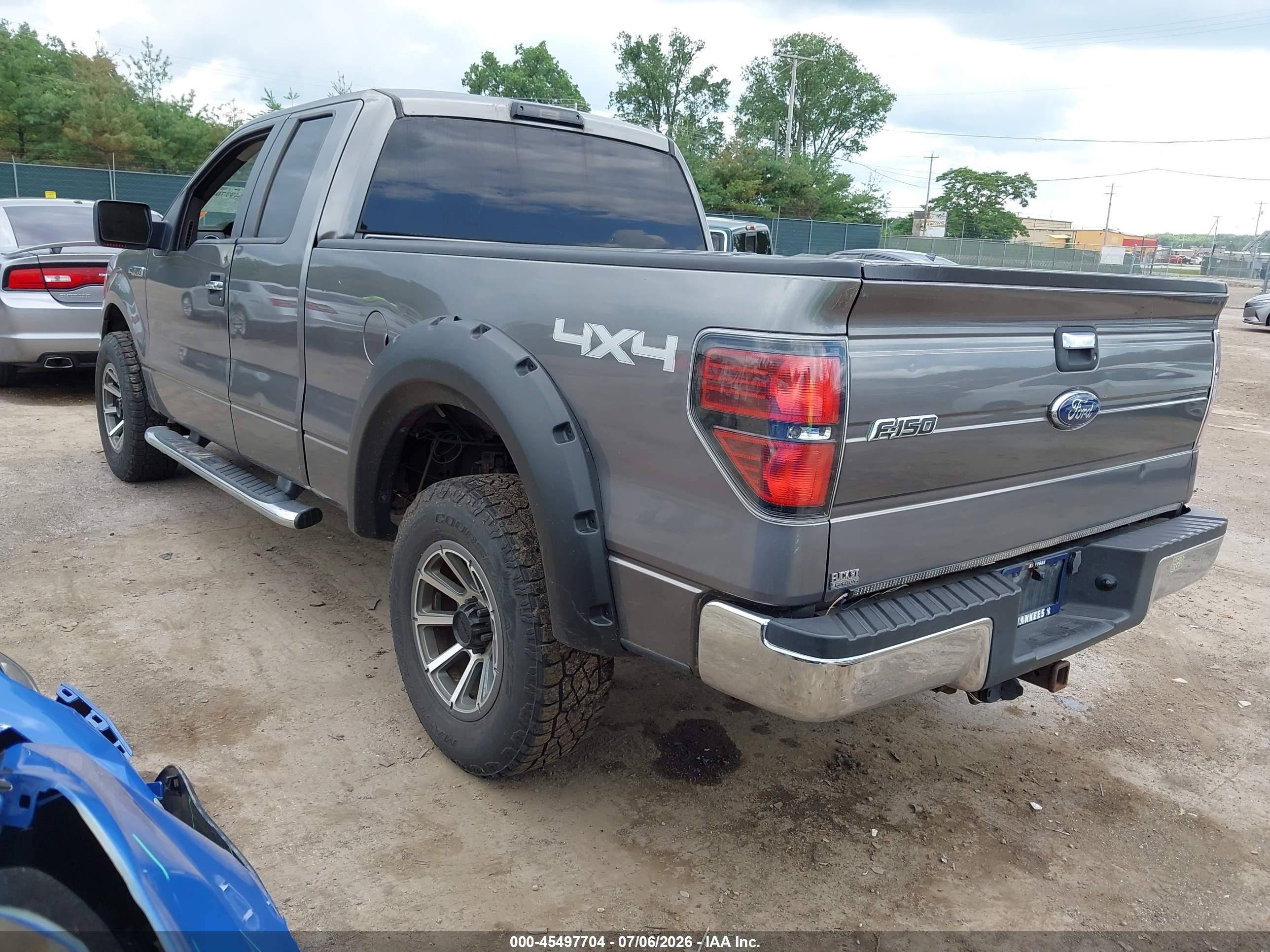 2010 Ford F-150 Stx/xl/xlt Gray vin: 1FTEX1E86AFD64976