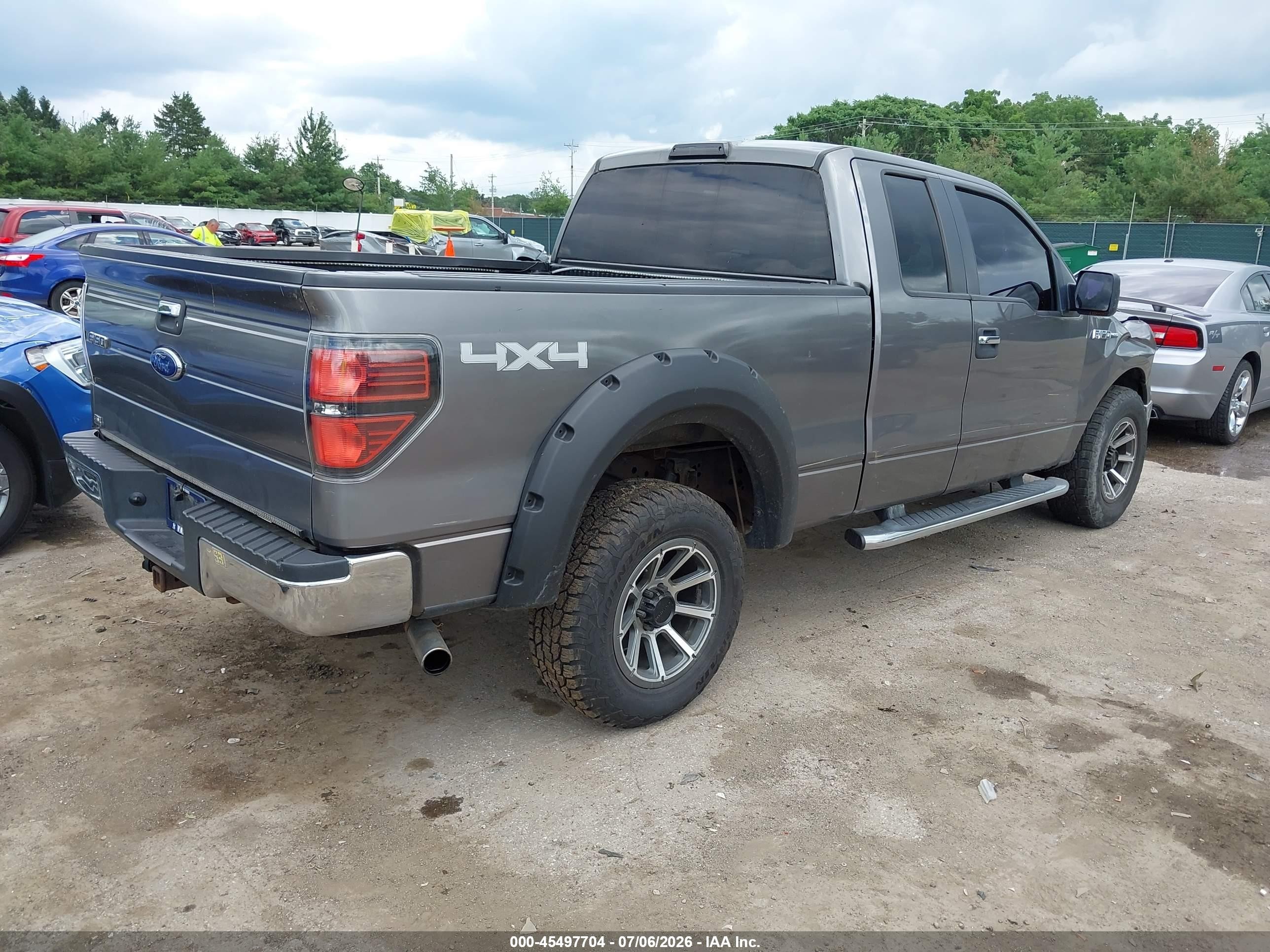 2010 Ford F-150 Stx/xl/xlt Gray vin: 1FTEX1E86AFD64976