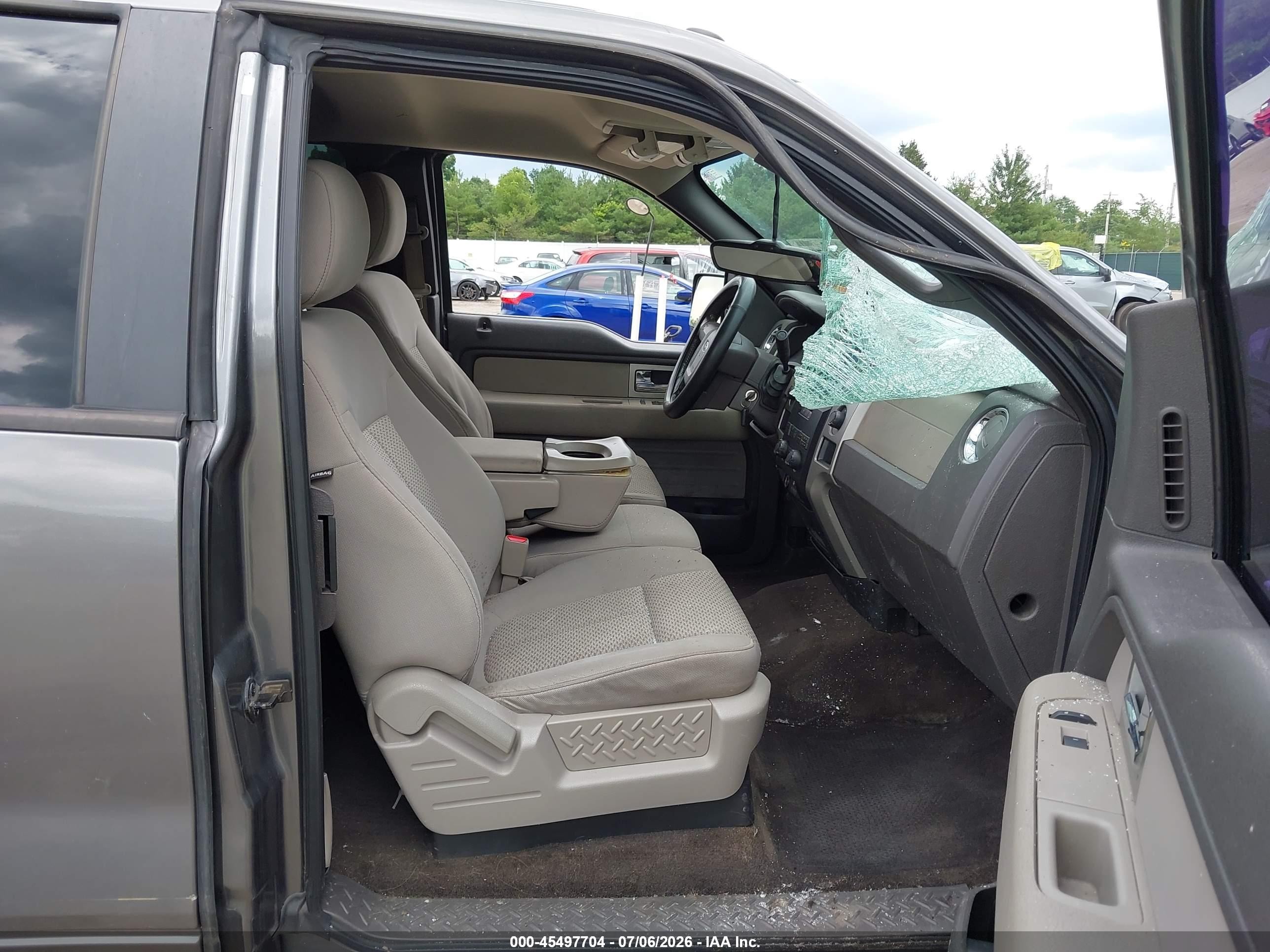 2010 Ford F-150 Stx/xl/xlt Gray vin: 1FTEX1E86AFD64976