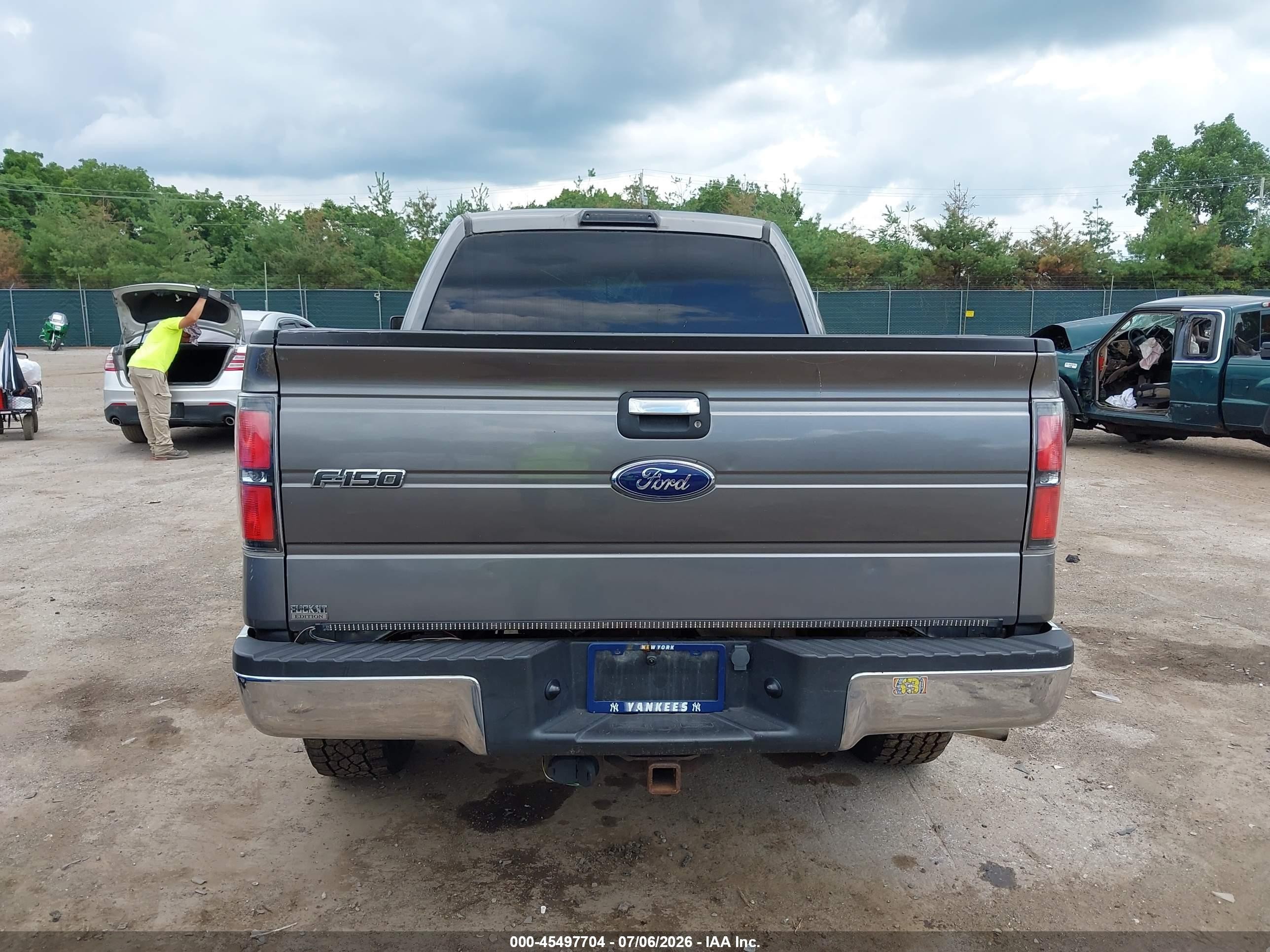 2010 Ford F-150 Stx/xl/xlt Gray vin: 1FTEX1E86AFD64976