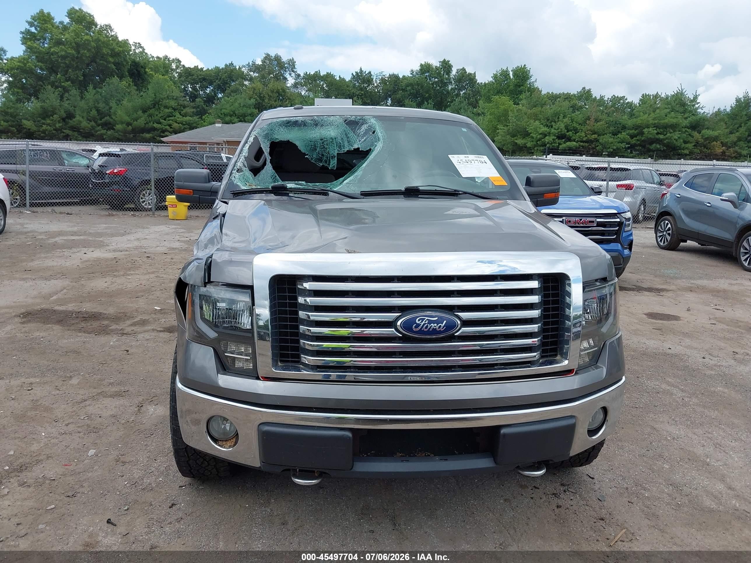 2010 Ford F-150 Stx/xl/xlt Gray vin: 1FTEX1E86AFD64976